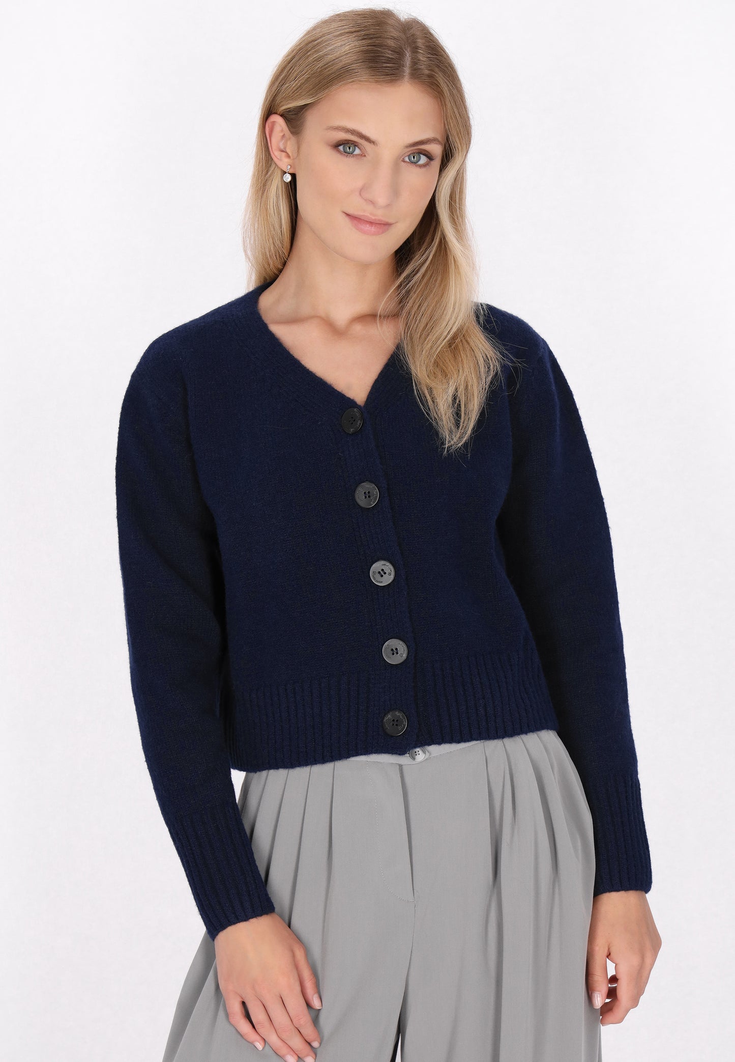 DreiMaster Klassik Damen Strickjacke