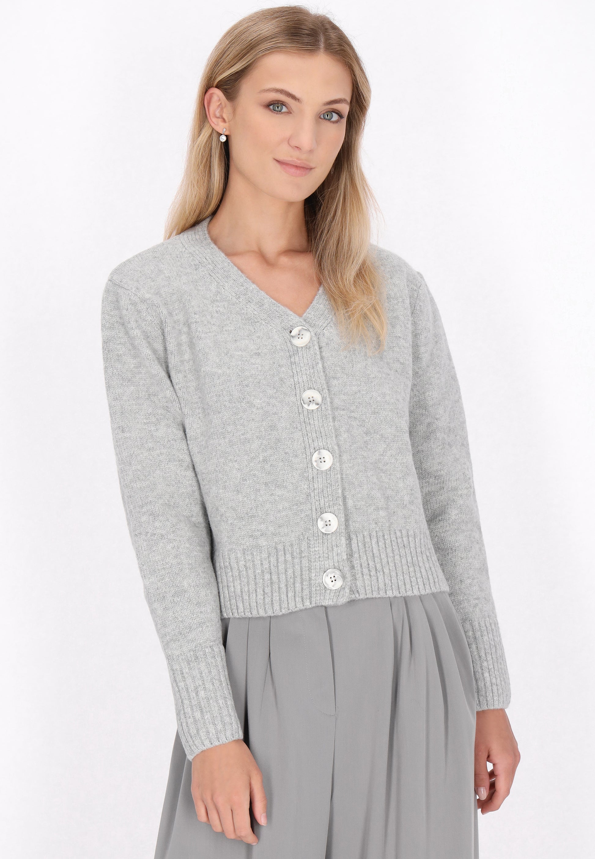 DreiMaster Klassik Damen Strickjacke