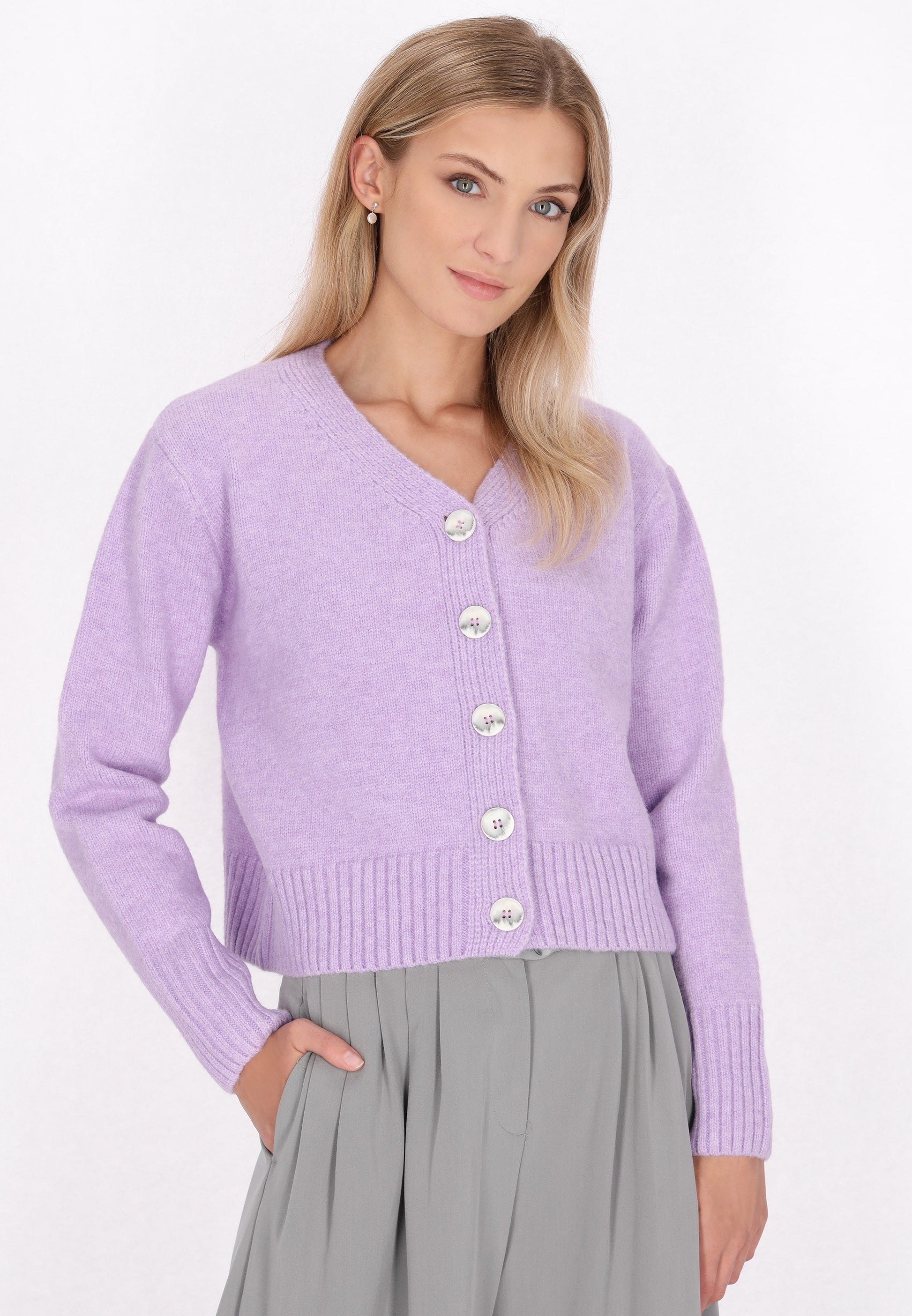 DreiMaster Klassik Damen Strickjacke