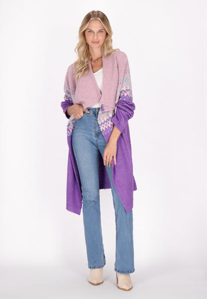 IZIA Damen Strickjacke