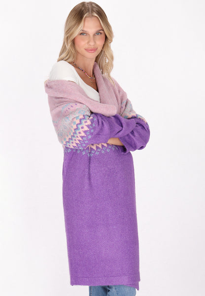 IZIA Damen Strickjacke