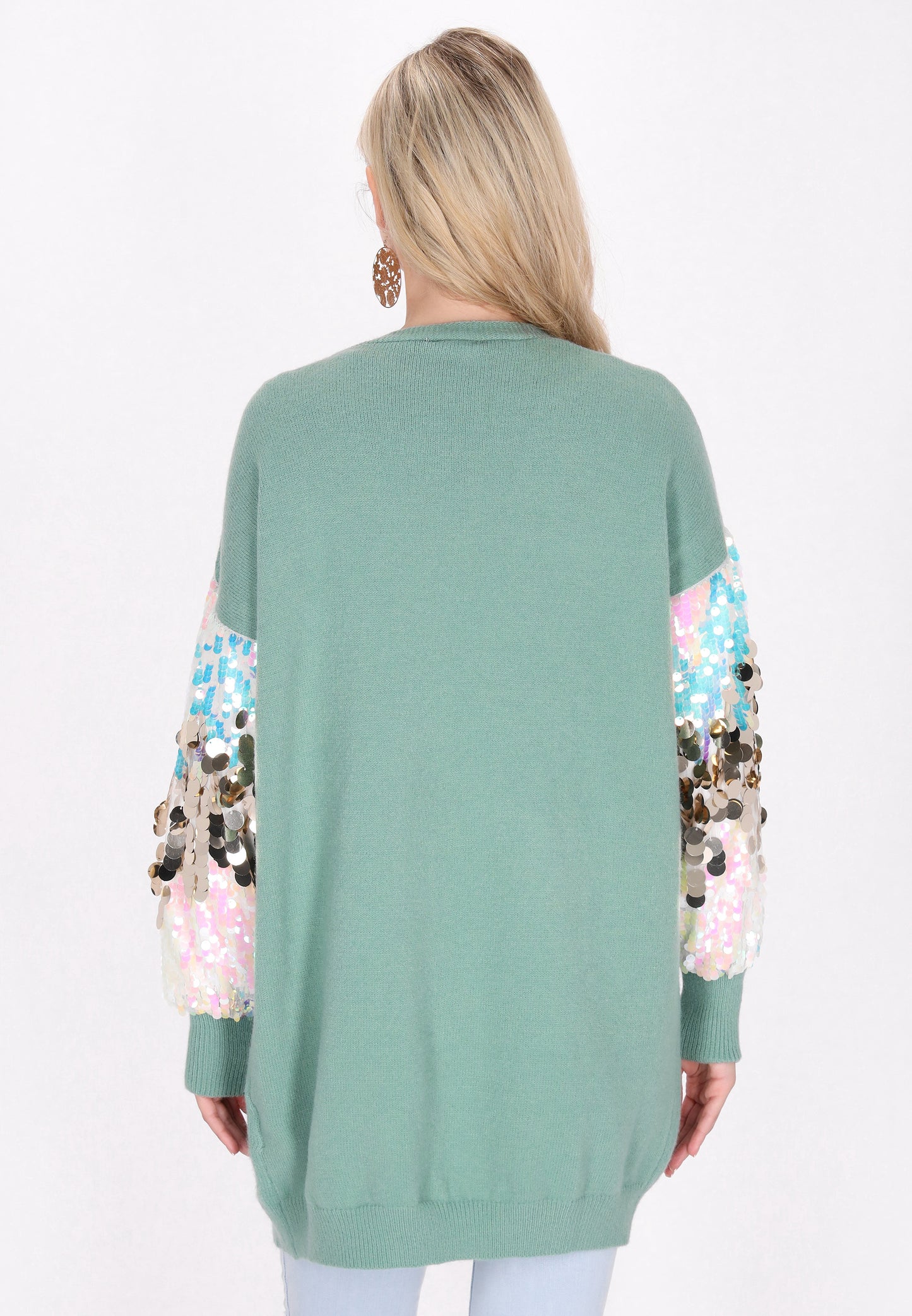 IZIA Damen Strickjacke
