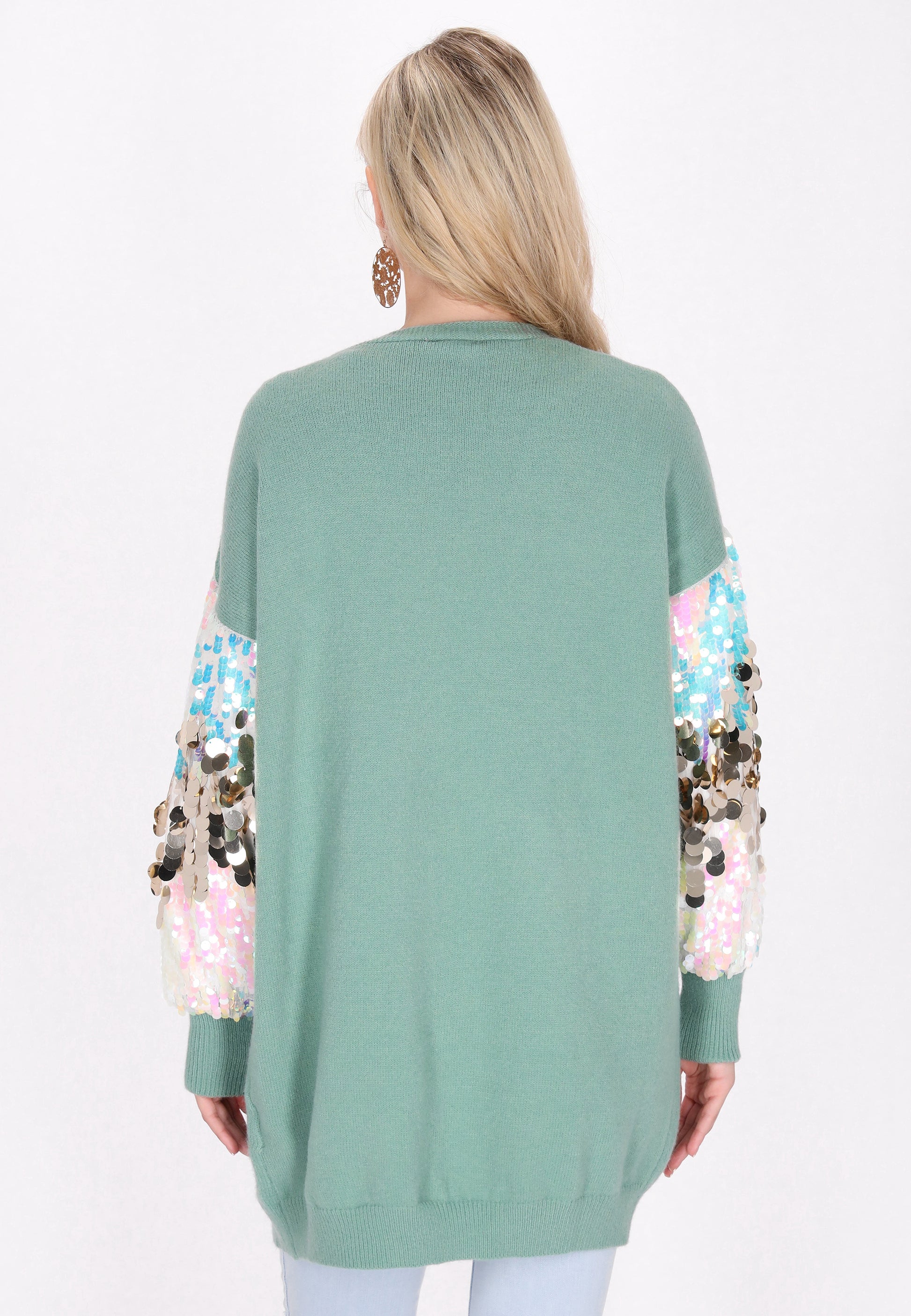 IZIA Damen Strickjacke