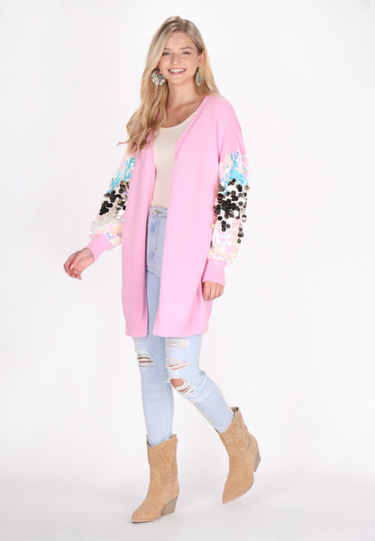 IZIA Damen Strickjacke