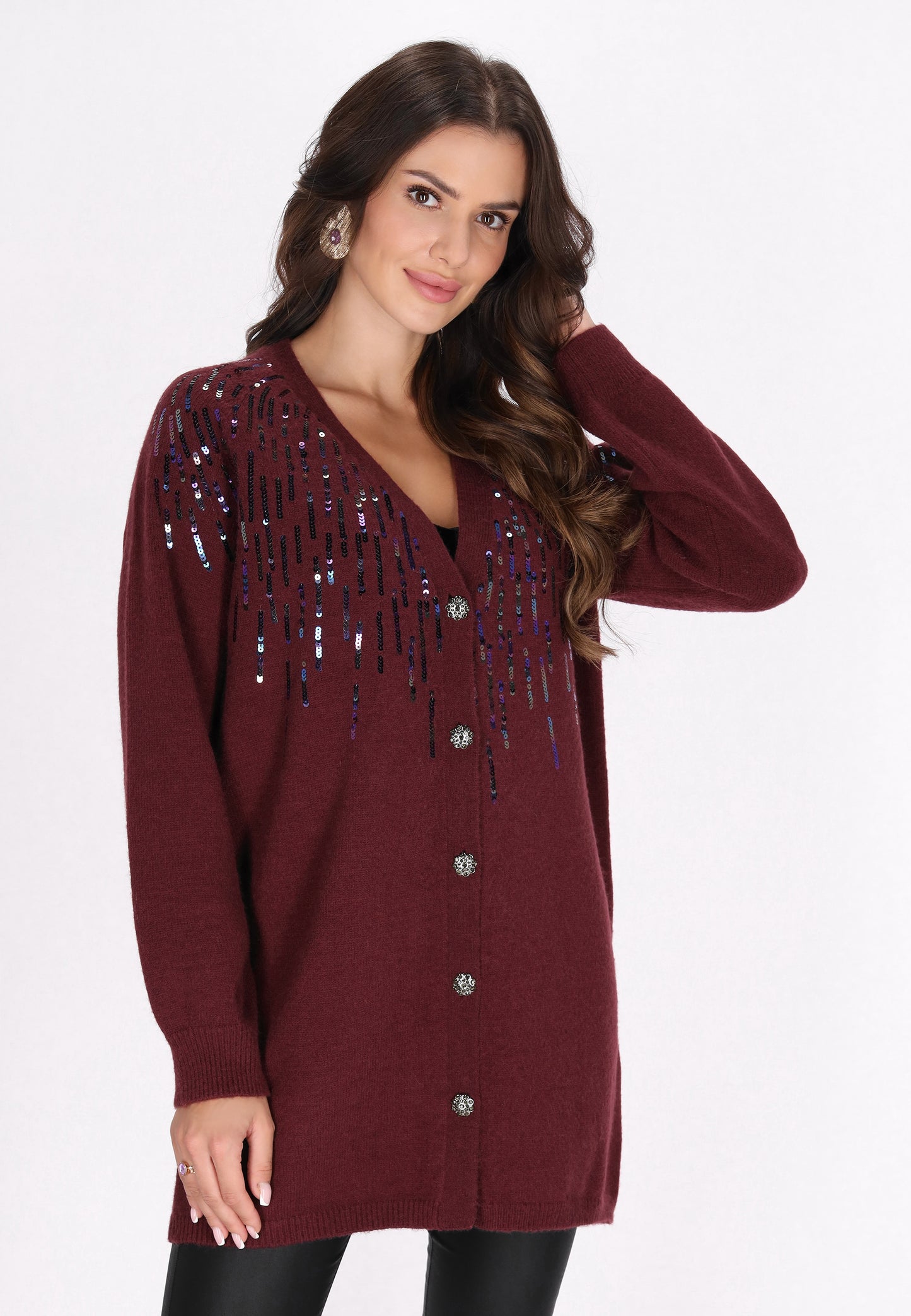 faina Damen Strickjacke