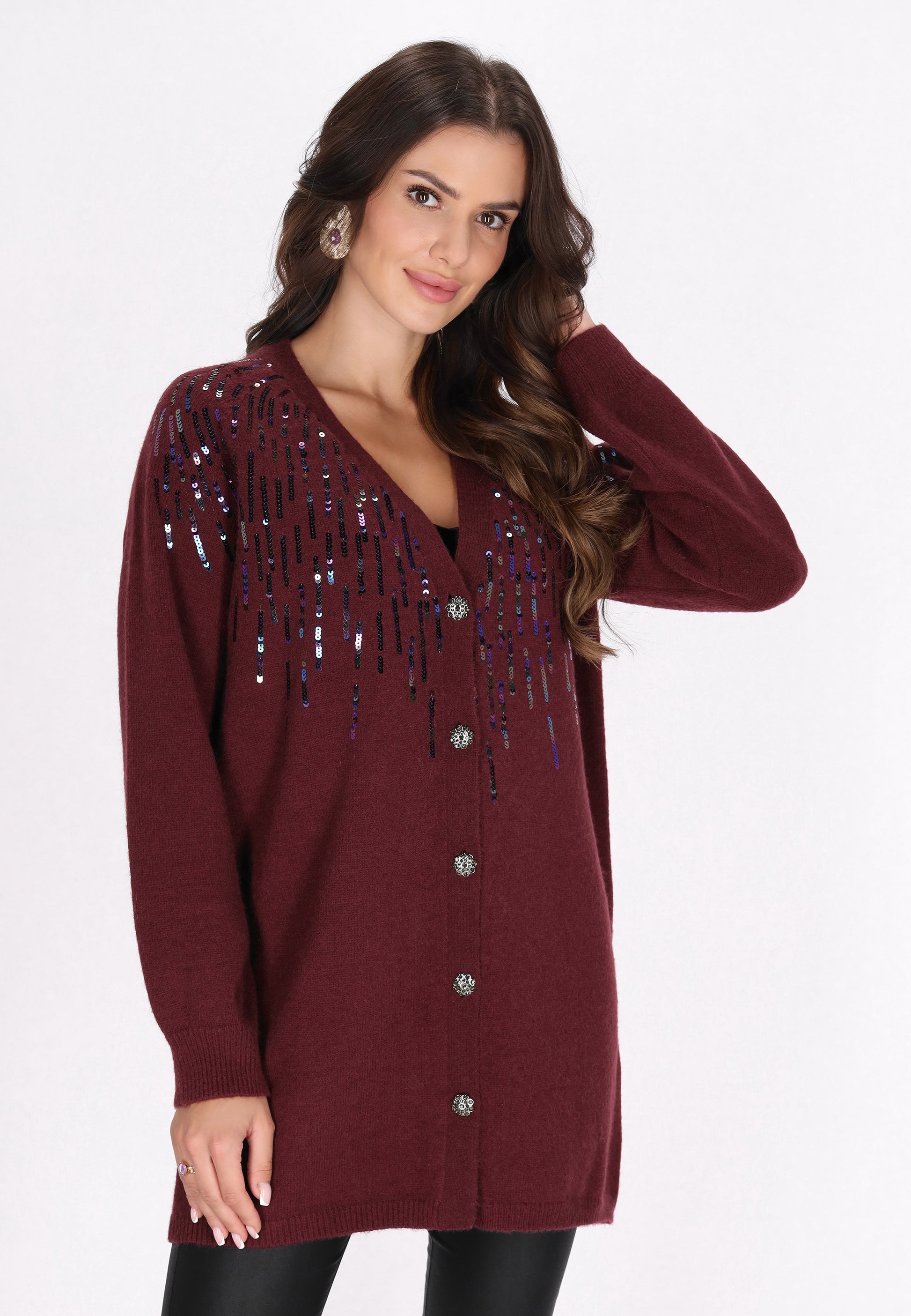 faina Damen Strickjacke