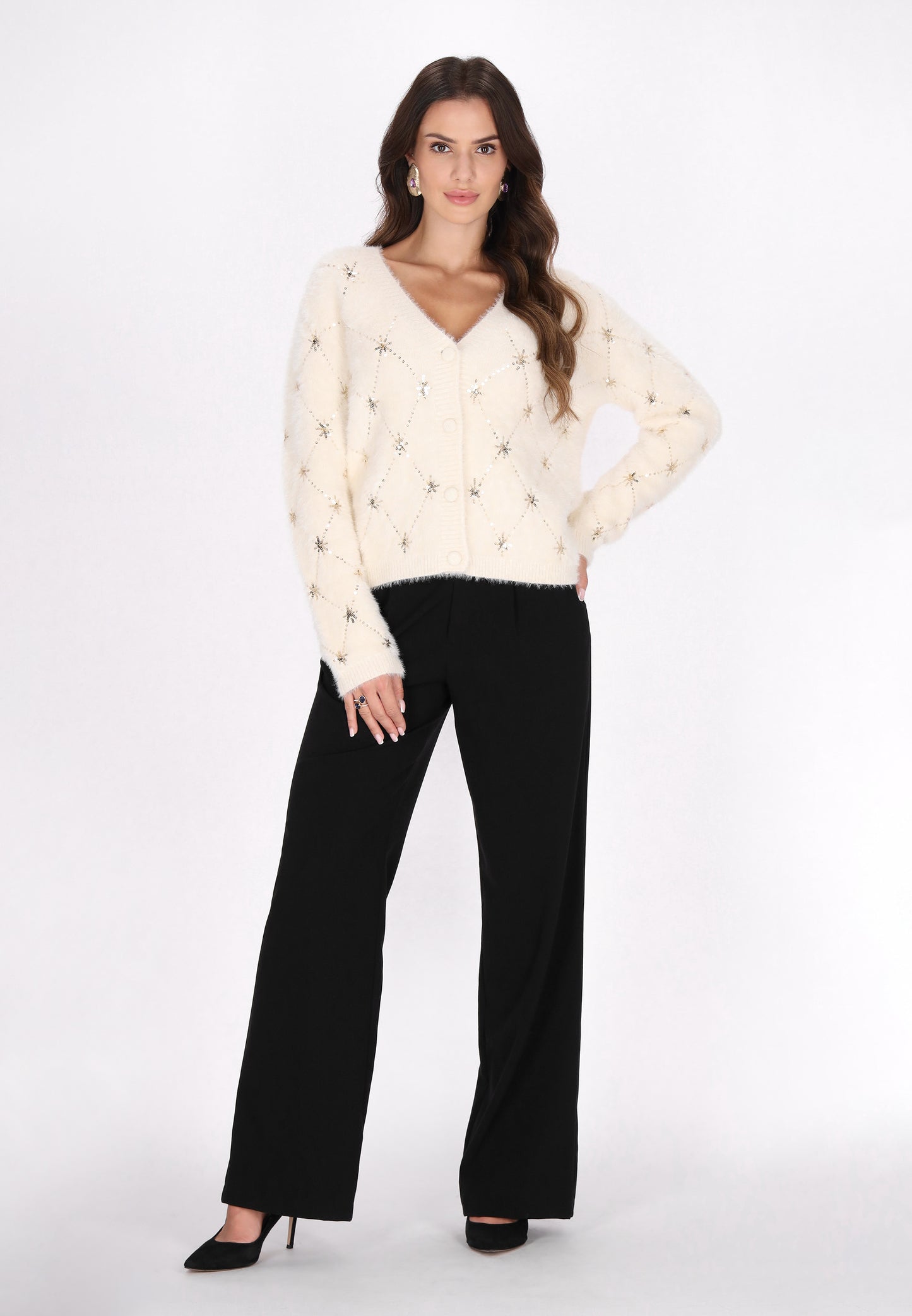 faina Damen Strickjacke