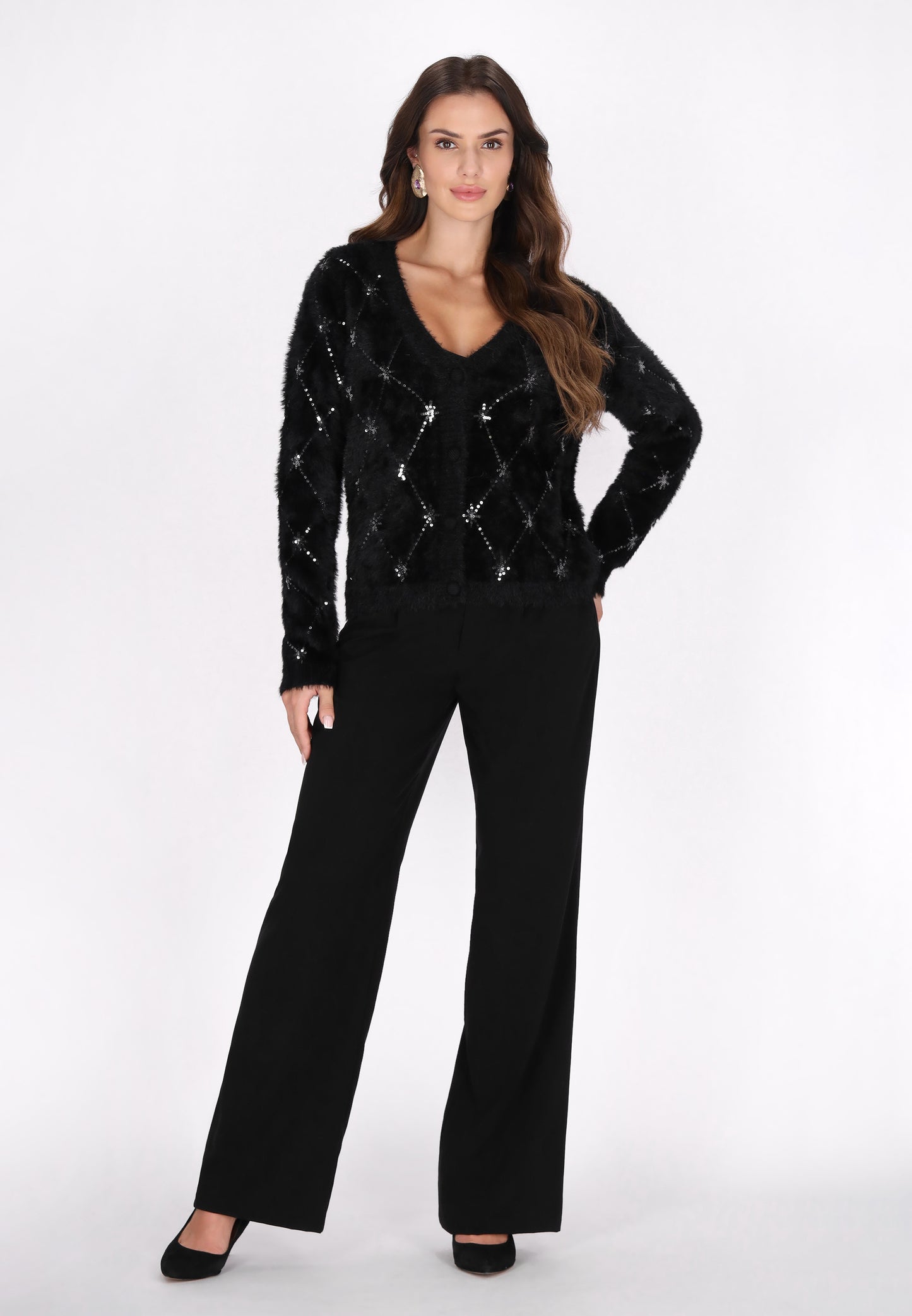faina Damen Strickjacke
