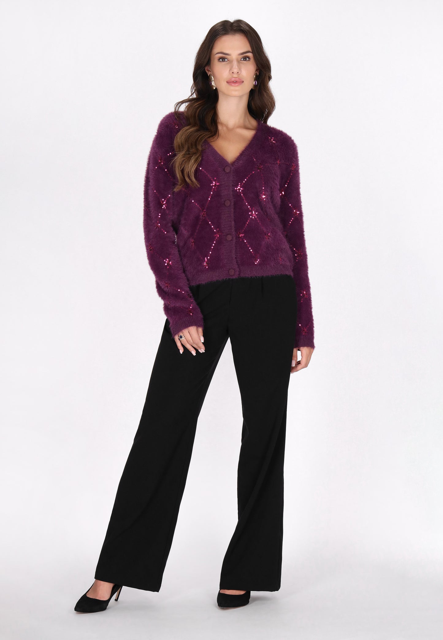 faina Damen Strickjacke