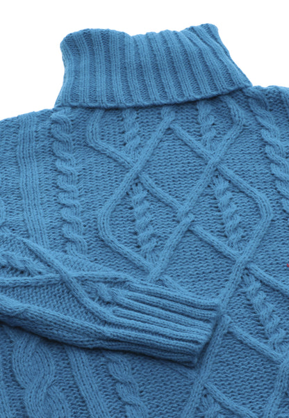 myMo Damen-Rollkragenpullover