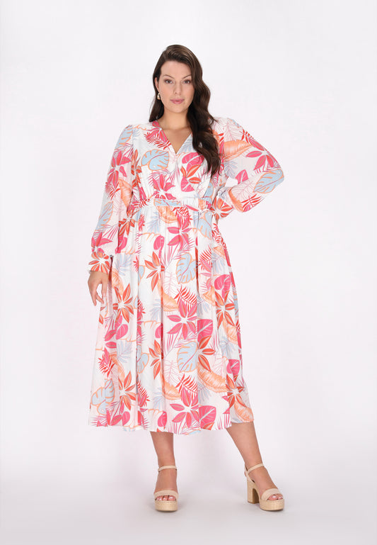 usha sukienka damska plus size