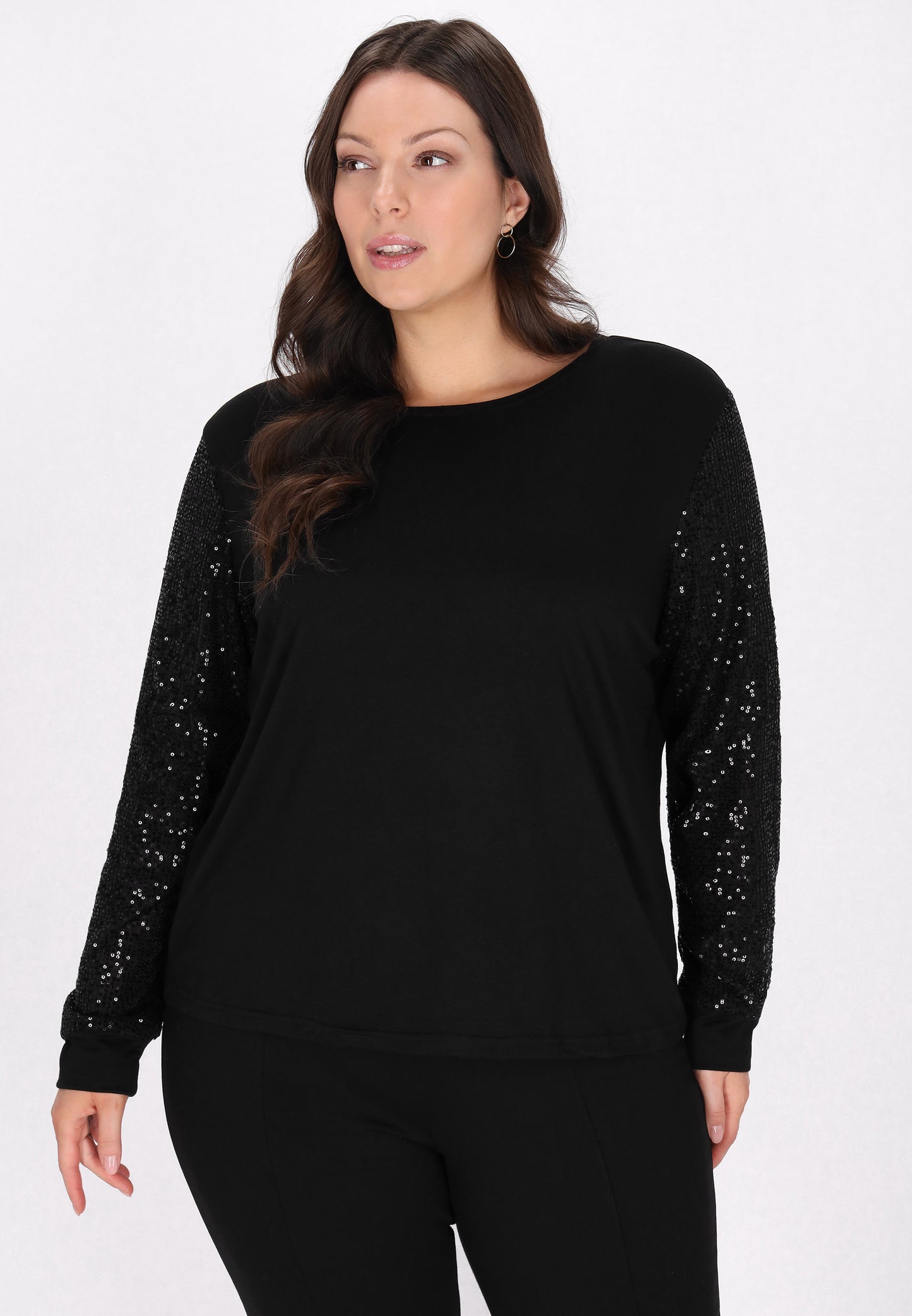 bluzka damska Plus Size usha BLACK LABEL