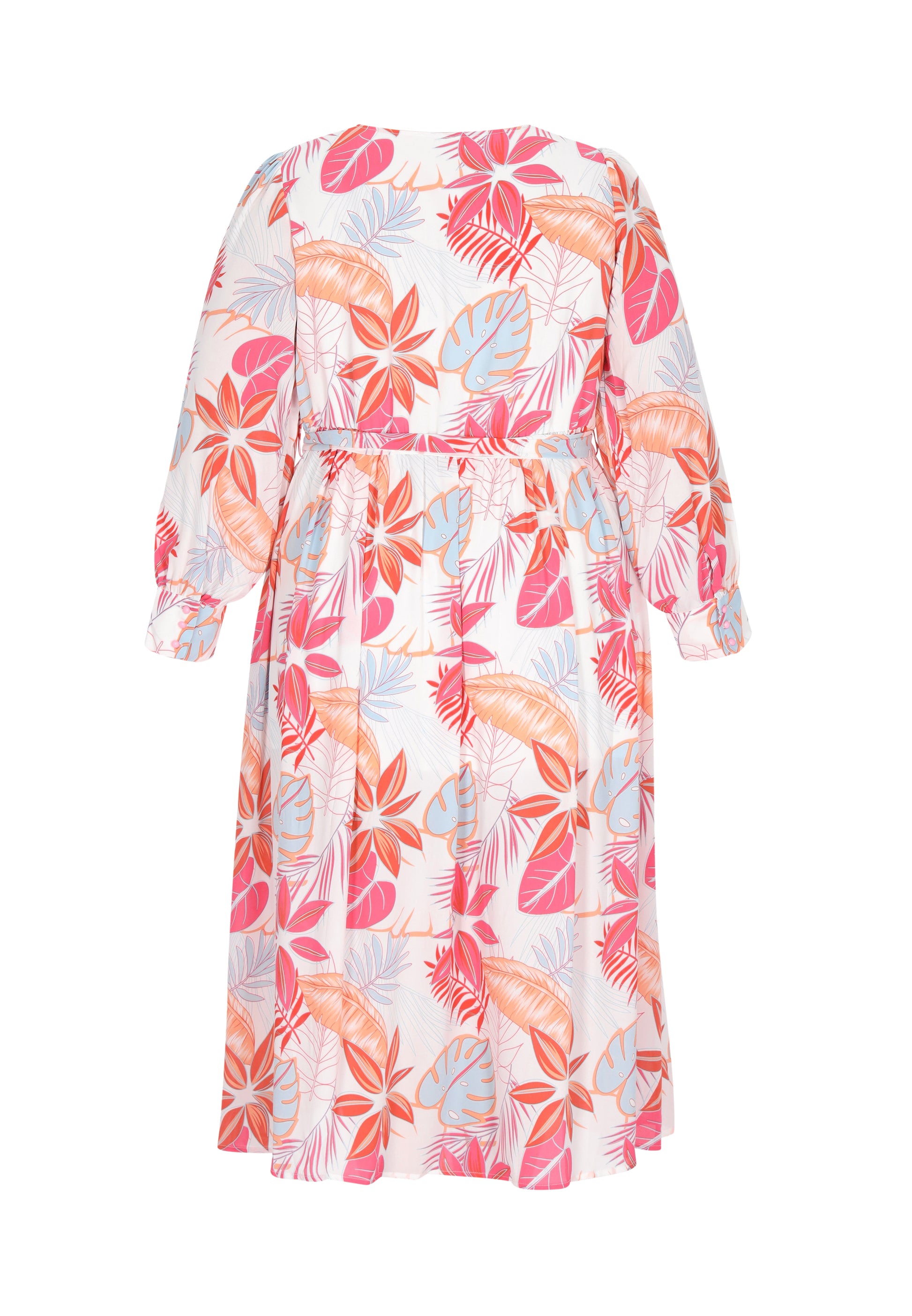 FRAULLY Damen Plus Size Kleid