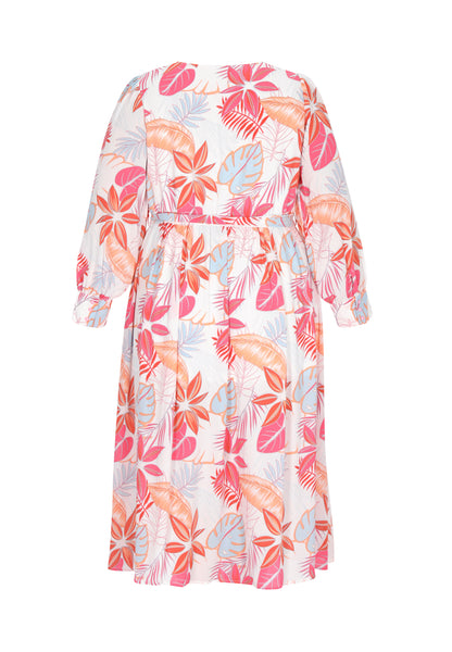 FRAULLY Damen Plus Size Kleid