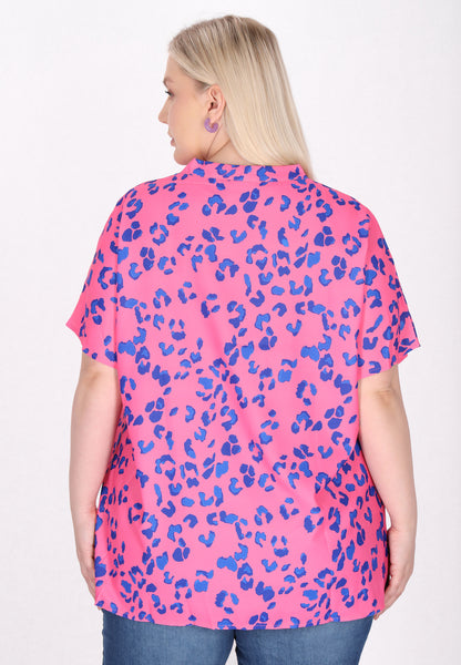 myMo Damen Plus Size Bluse