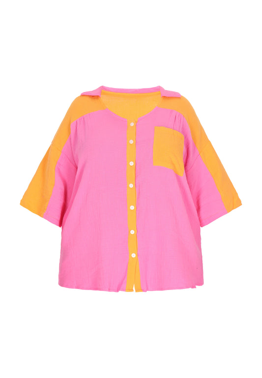 Usha Blue Label Women's Plus Size Blouse