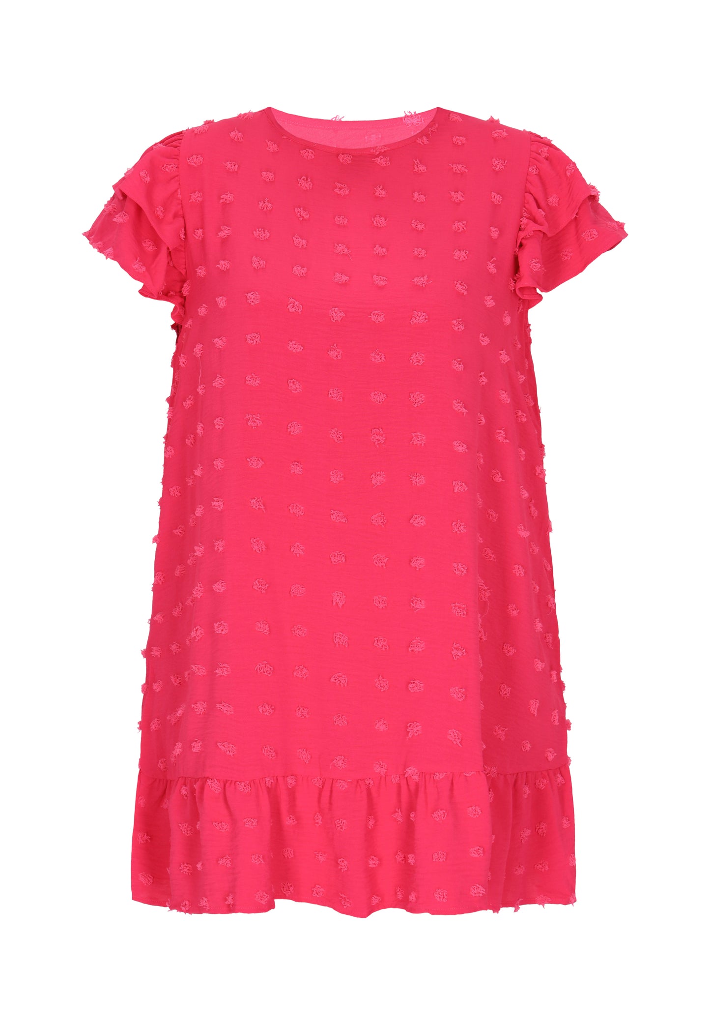NAEMI Damen Plus Size Kleid