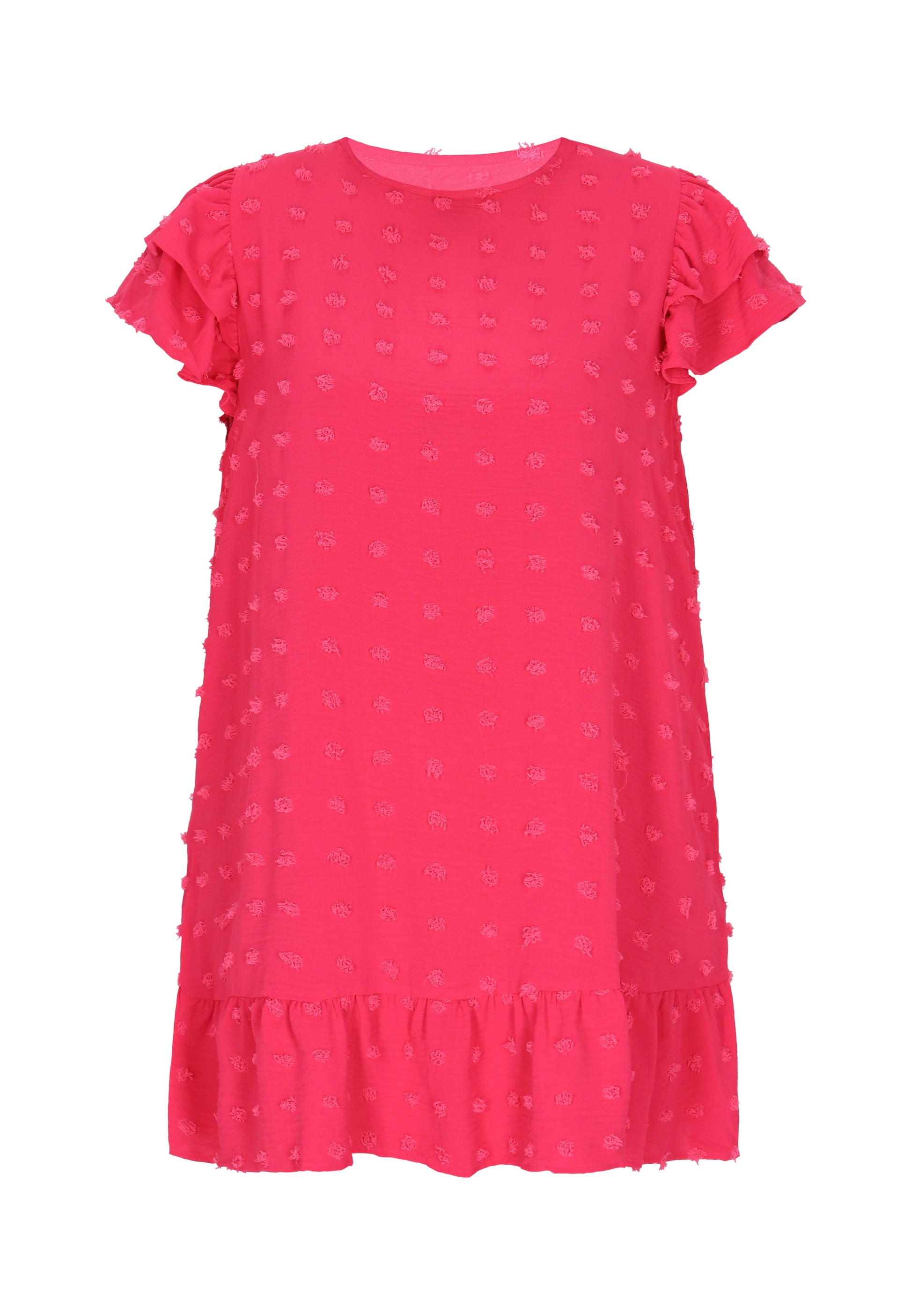 NAEMI Damen Plus Size Kleid