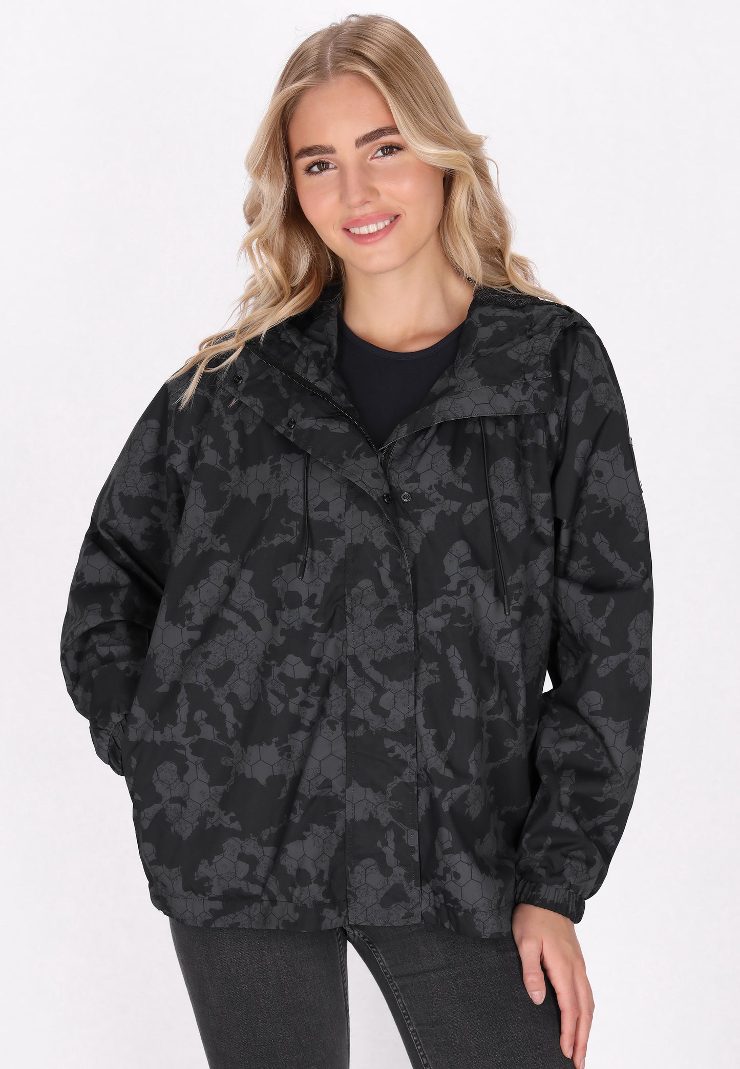 urban rain by Schmuddelwedda Damen Oversized Anorak