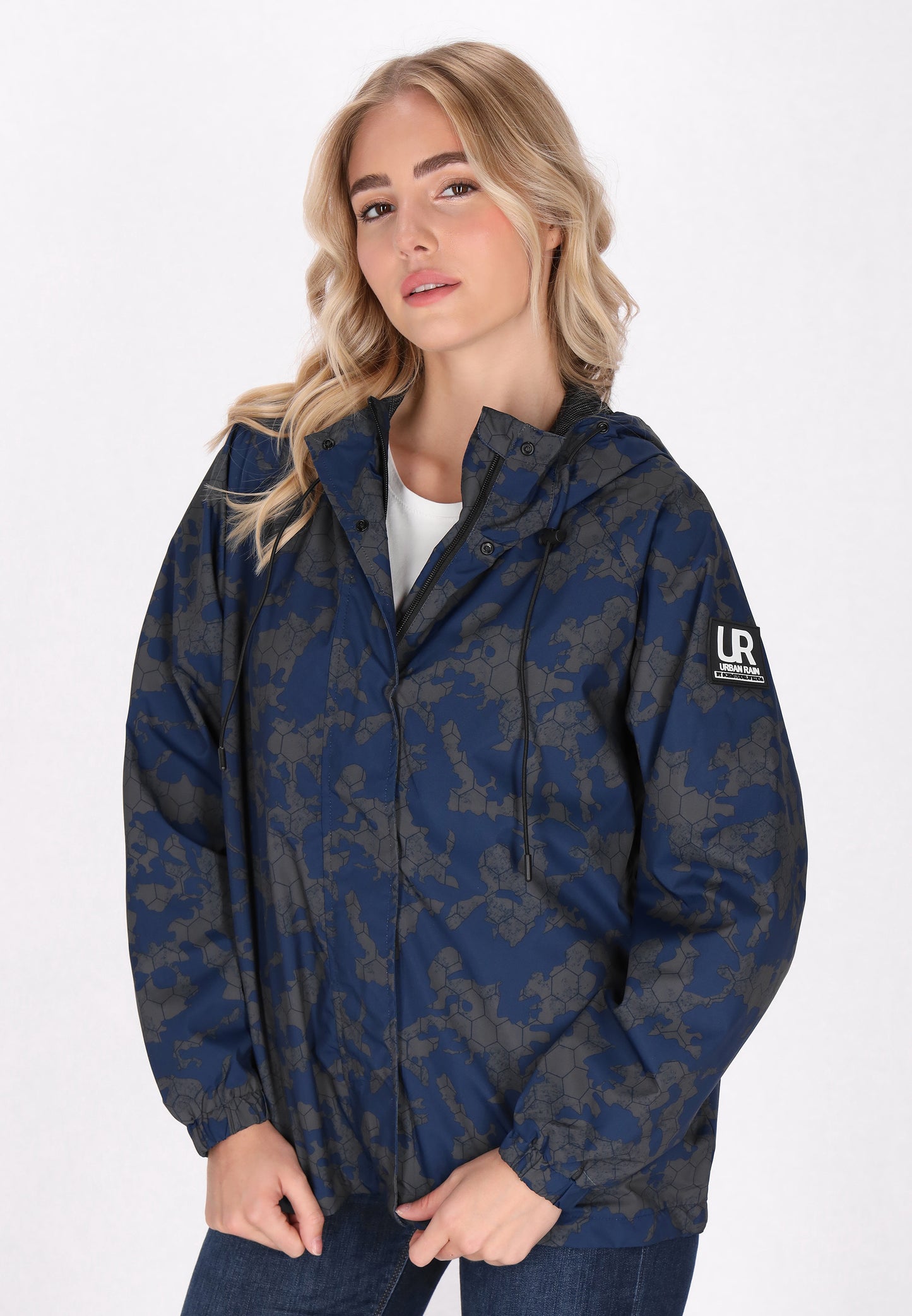urban rain by Schmuddelwedda Damen Oversized Anorak