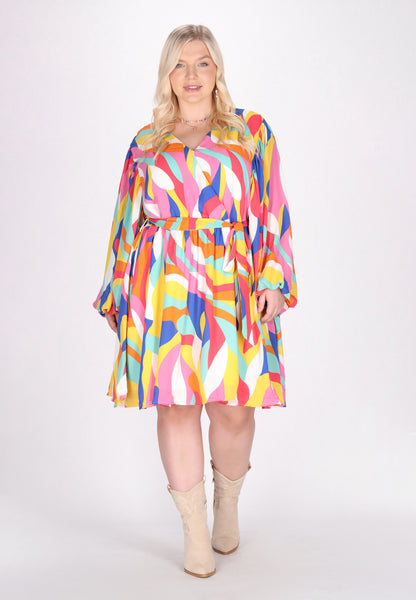 IZIA Sukienka damska Plus Size