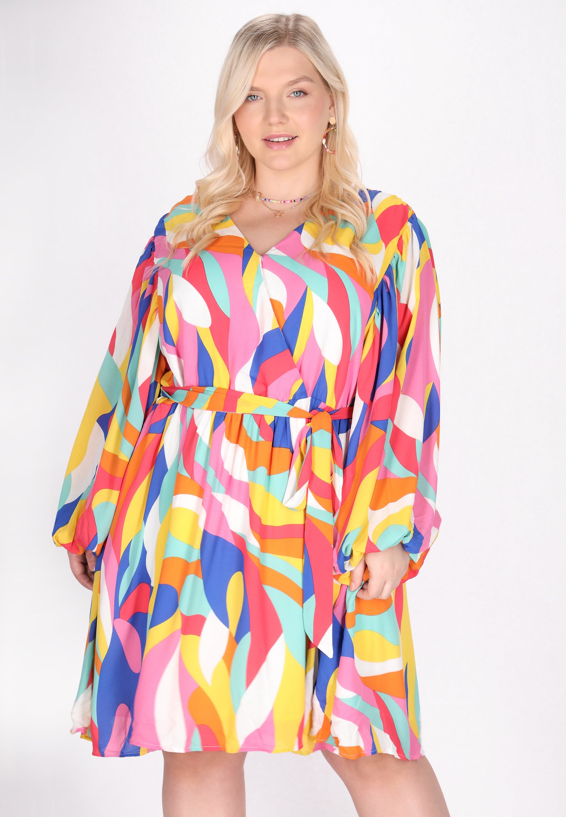 IZIA Sukienka damska Plus Size