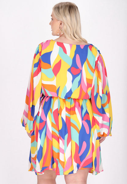 IZIA Sukienka damska Plus Size