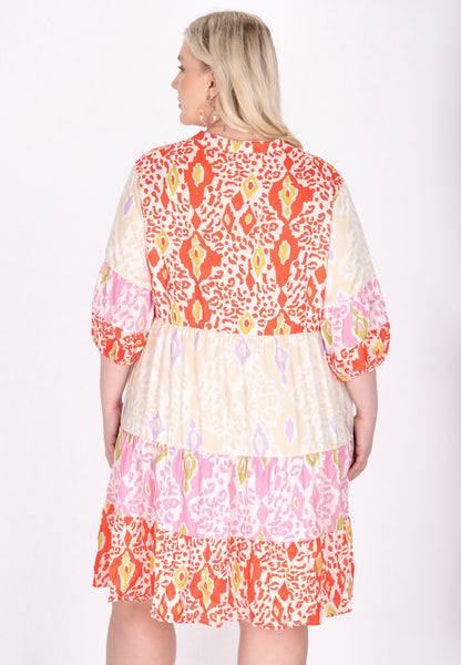 IZIA Damen Plus Size Kleid