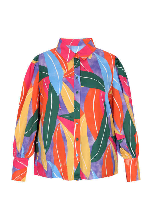 ebeeza Damen Plus Size Bluse