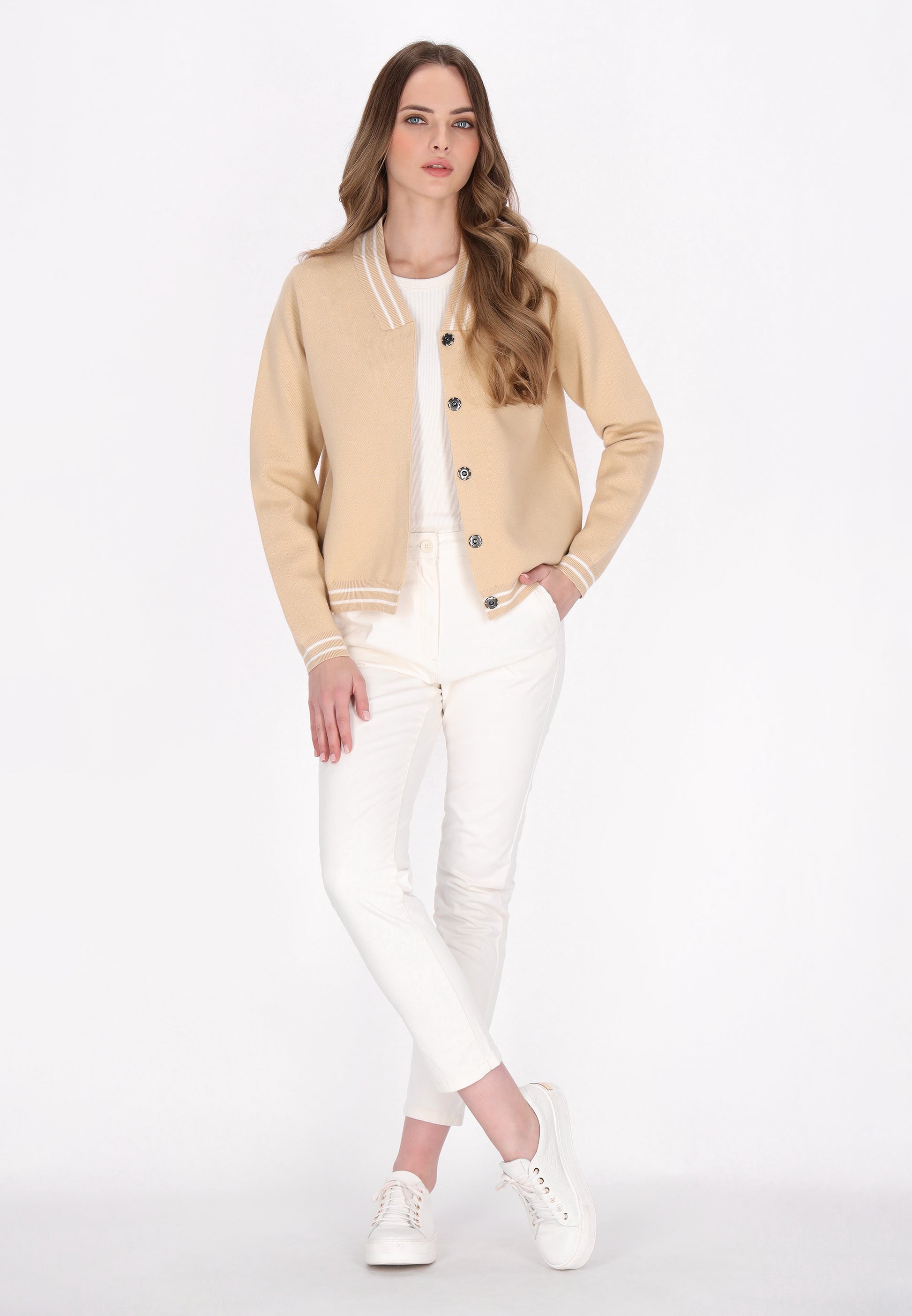 DreiMaster Maritim Damen Strickjacke