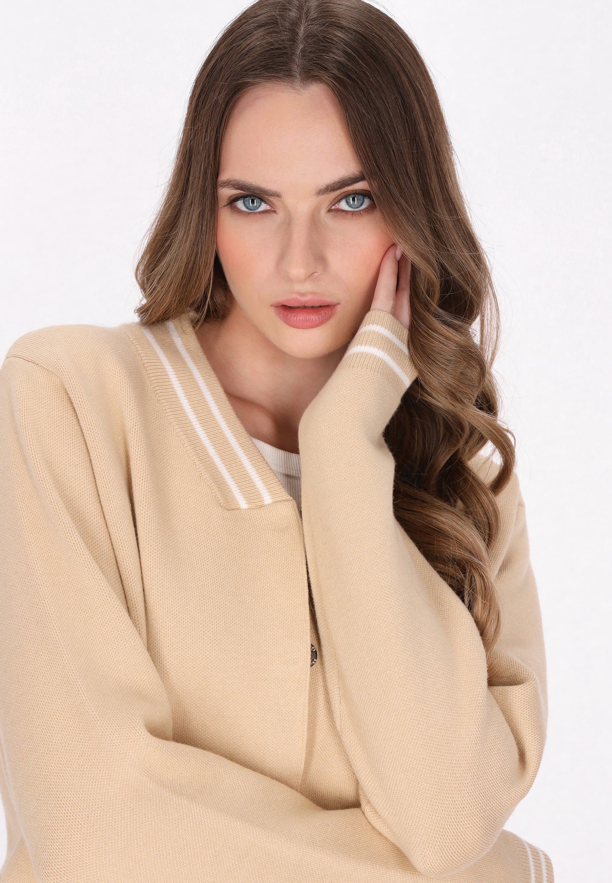 DreiMaster Maritim Damen Strickjacke