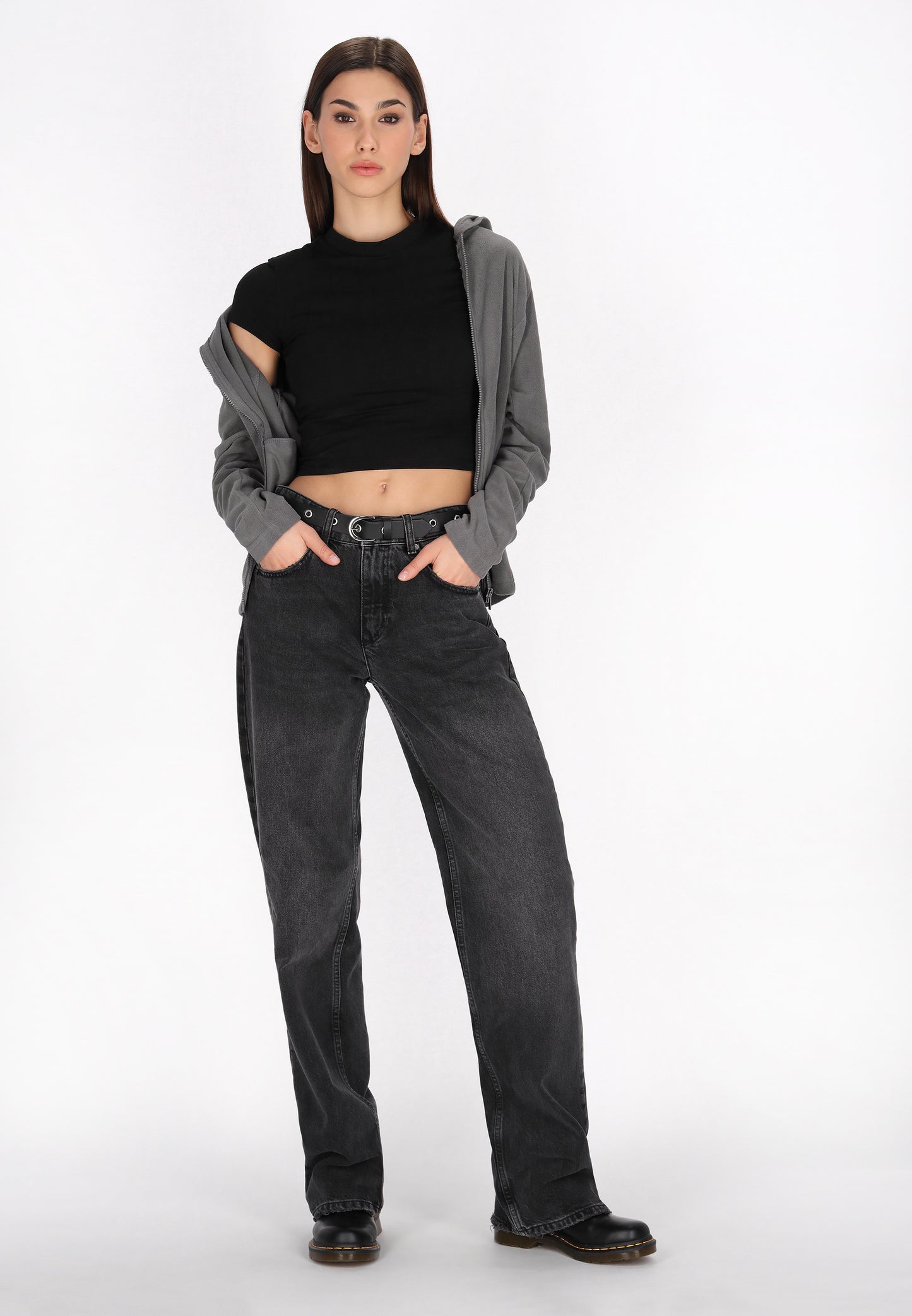 myMo ROCKS Damen-Fleecejacke