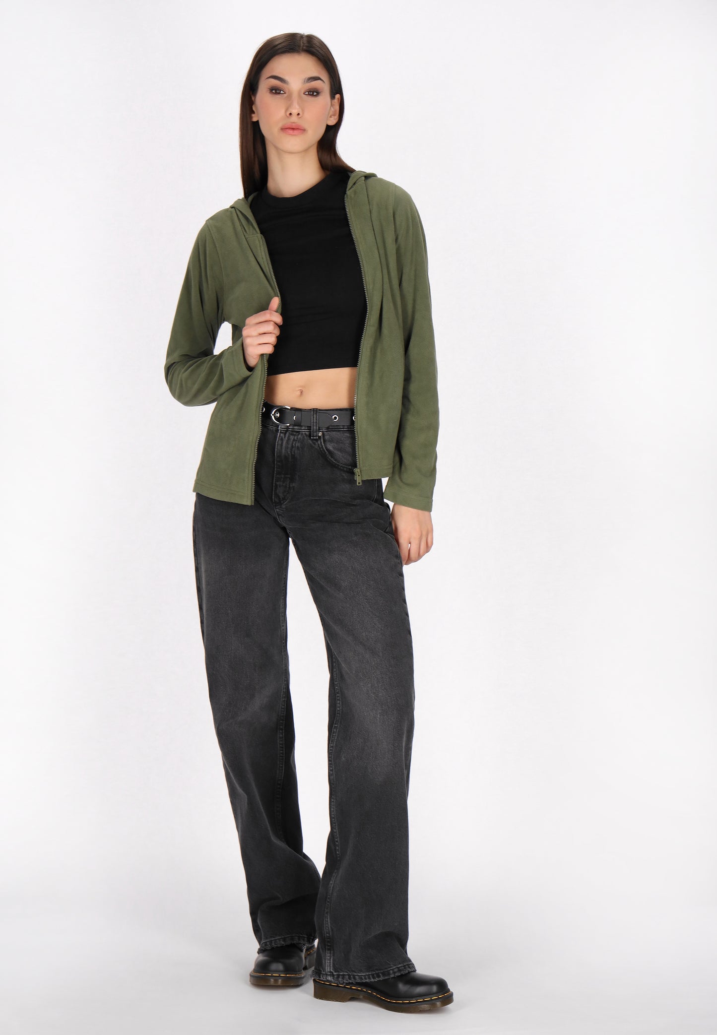 myMo ROCKS Damen-Fleecejacke