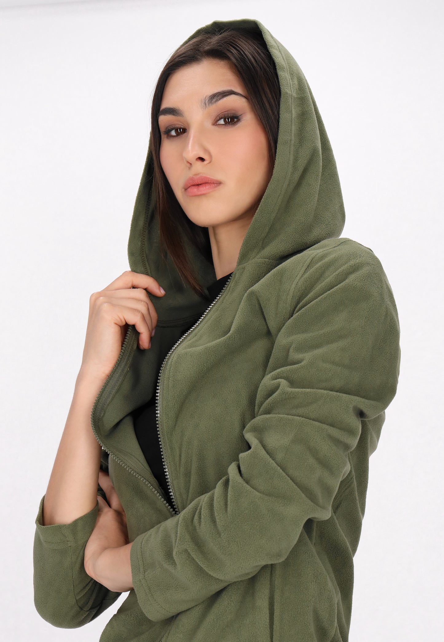 myMo ROCKS Damen-Fleecejacke