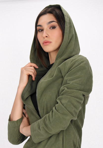 myMo ROCKS Damen-Fleecejacke