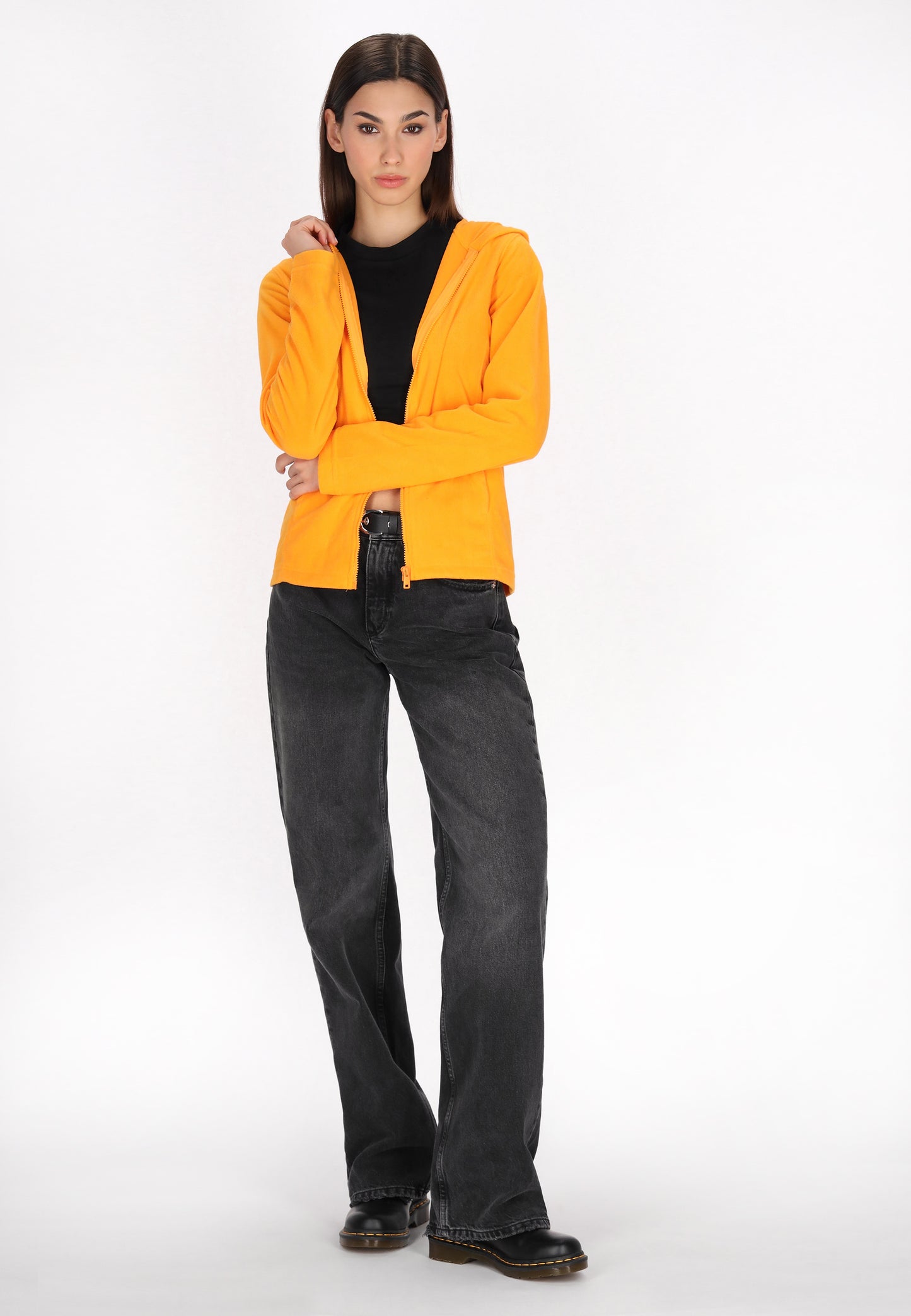 myMo ROCKS Damen-Fleecejacke