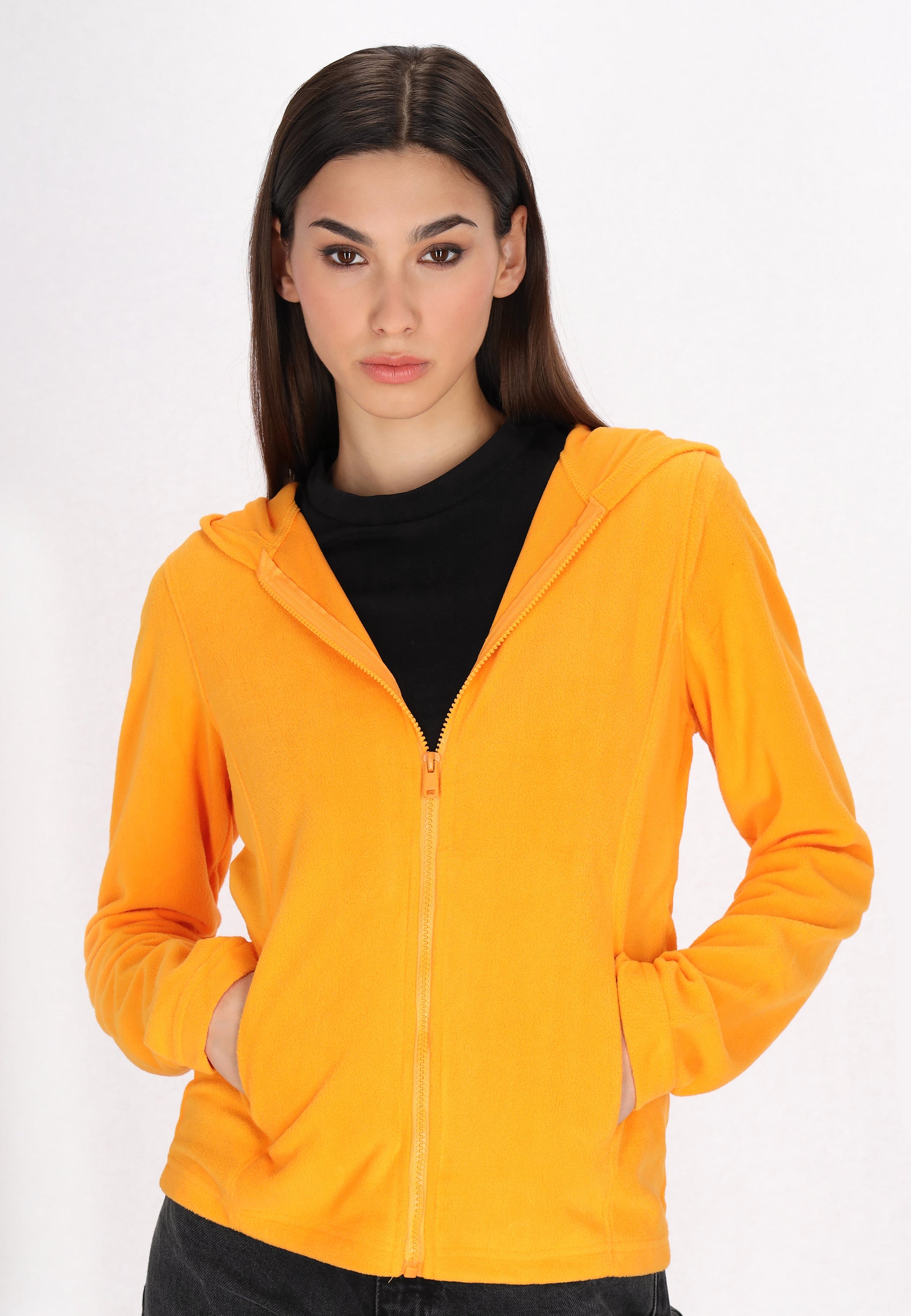 myMo ROCKS Damen-Fleecejacke