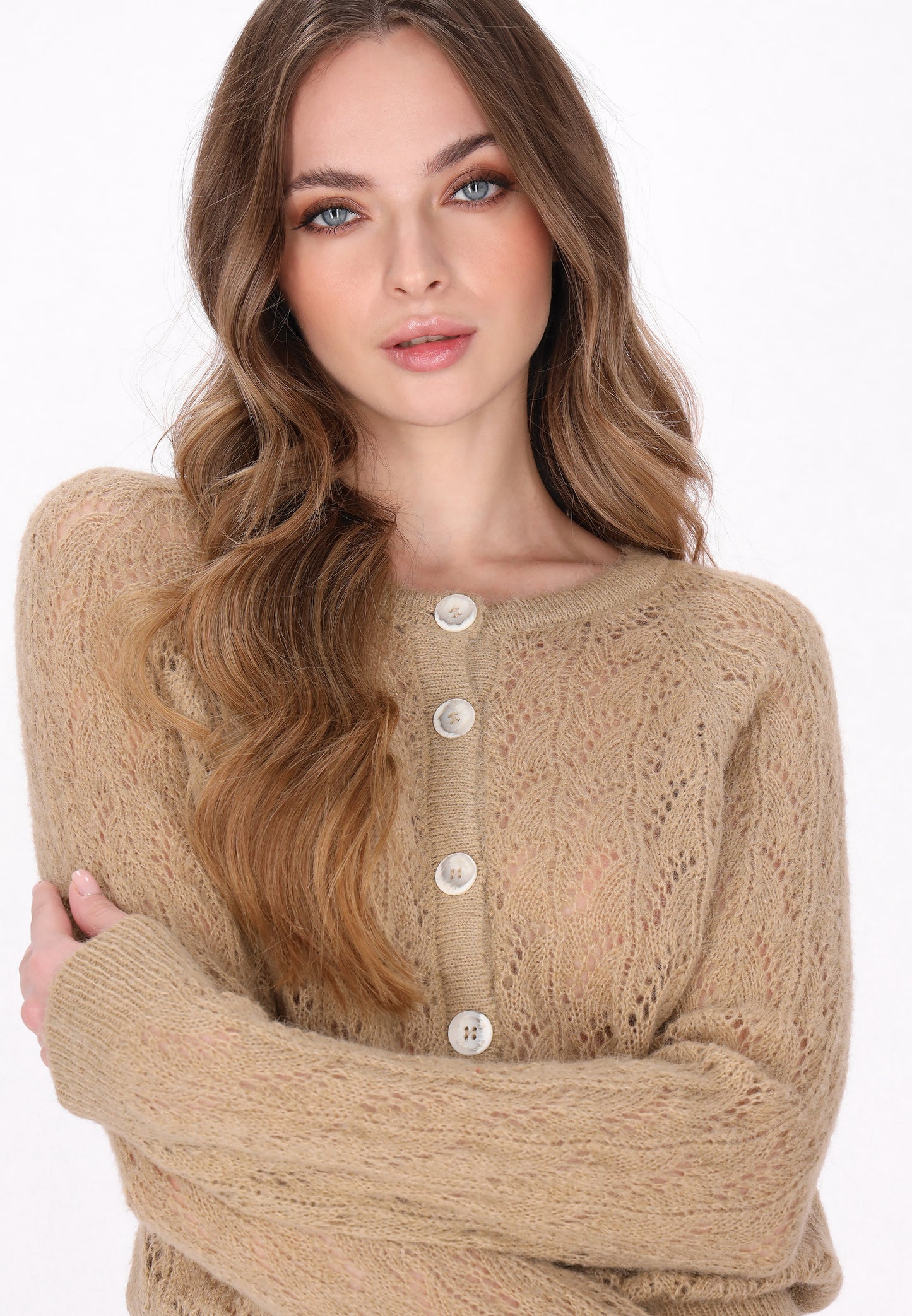 DreiMaster Vintage Damen Strickjacke