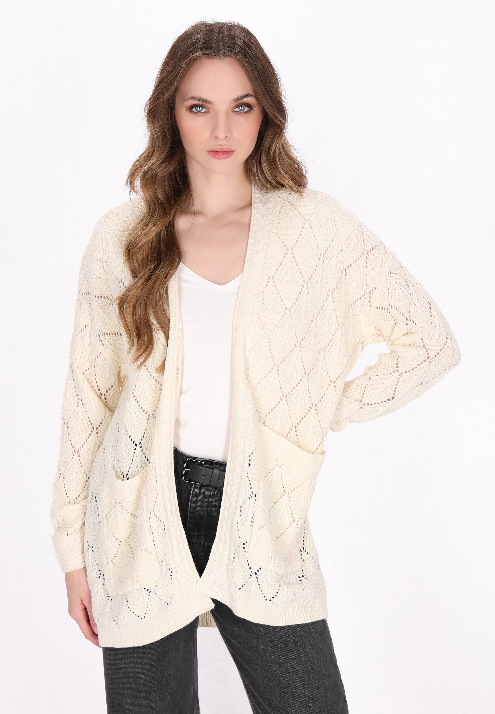 DreiMaster Vintage Damen Strickjacke