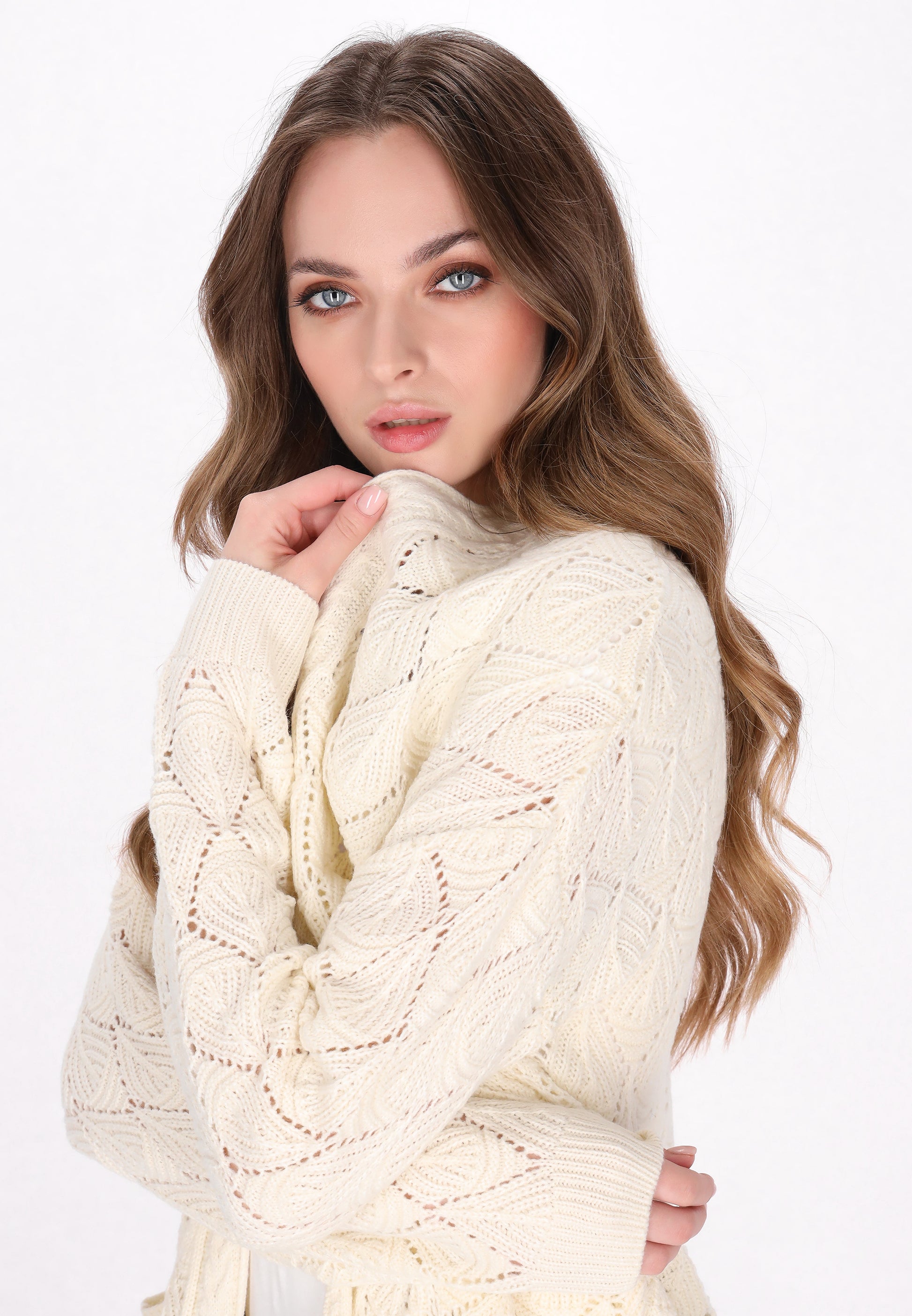 DreiMaster Vintage Damen Strickjacke