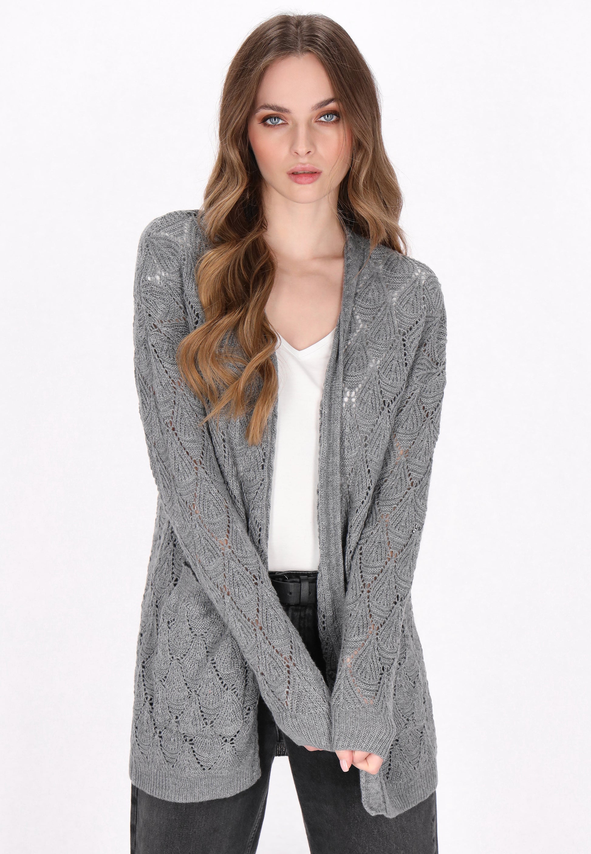 DreiMaster Vintage Damen Strickjacke
