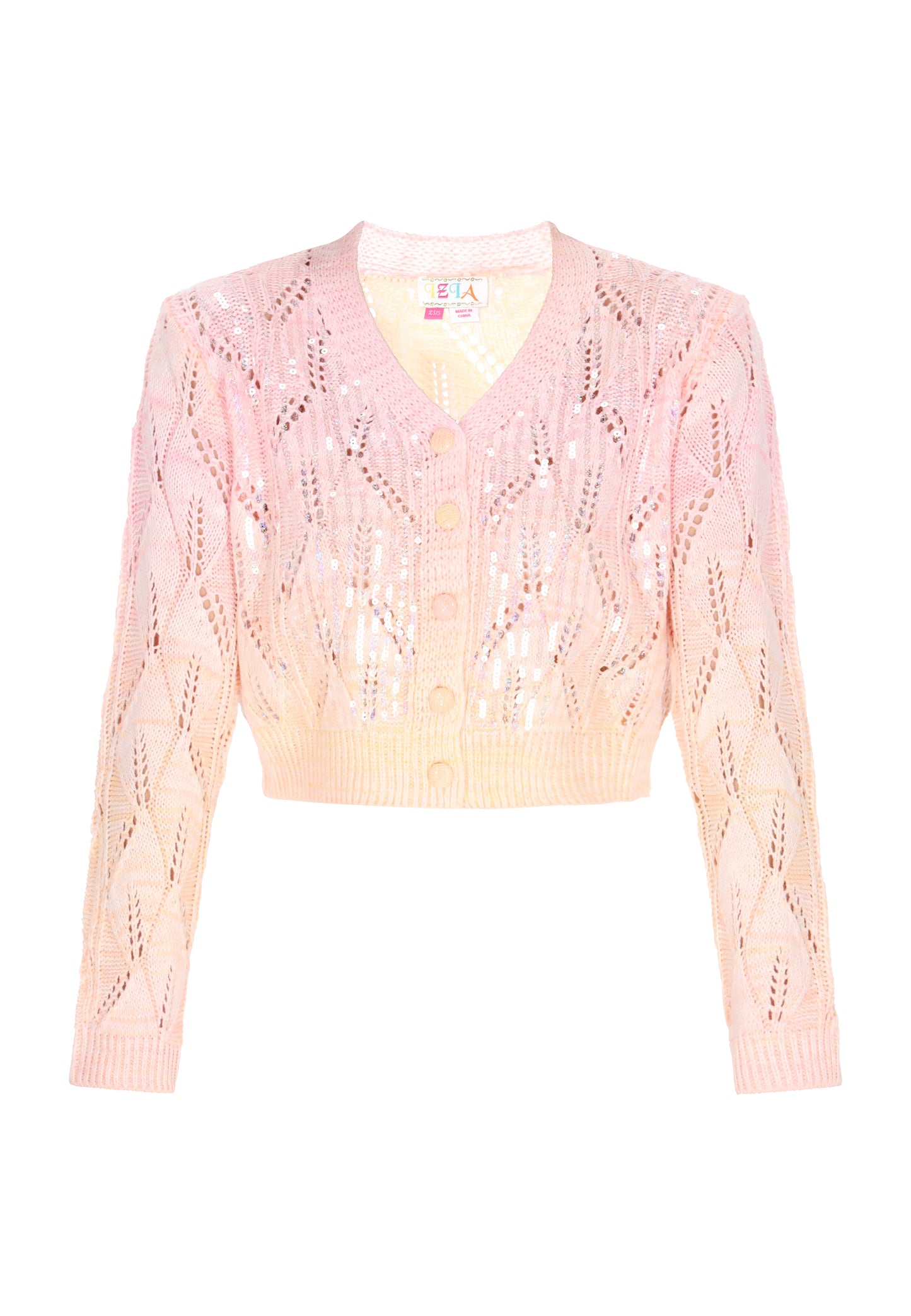 IZIA Damen Strickjacke