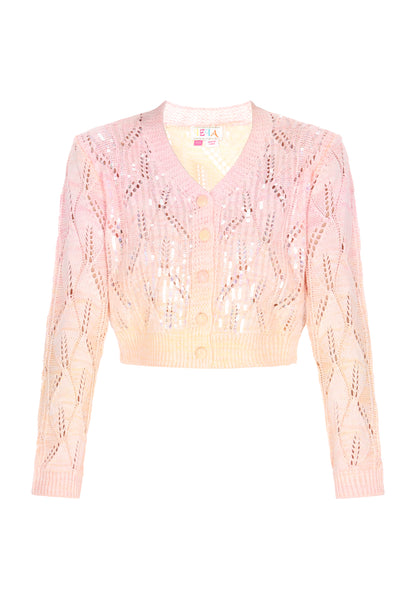 IZIA Damen Strickjacke
