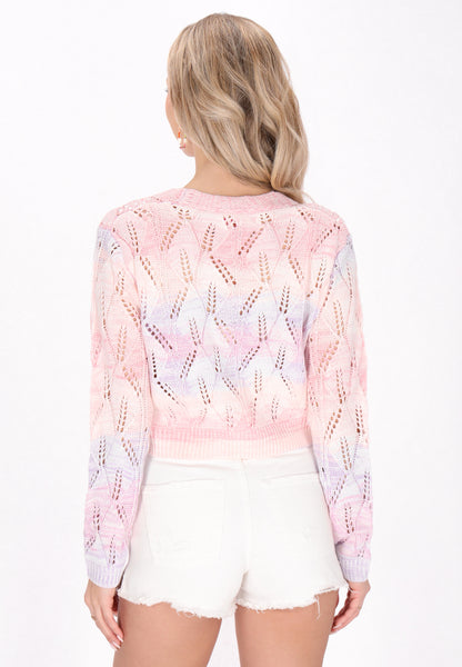 IZIA Damen Strickjacke