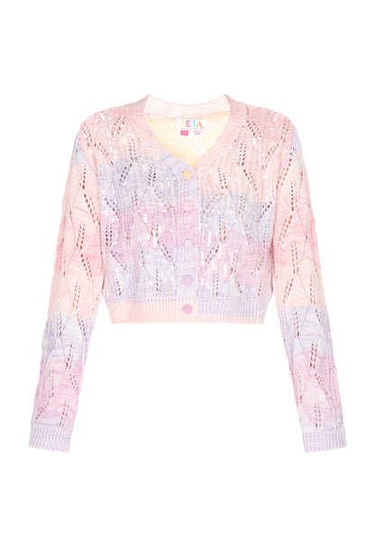 IZIA Damen Strickjacke