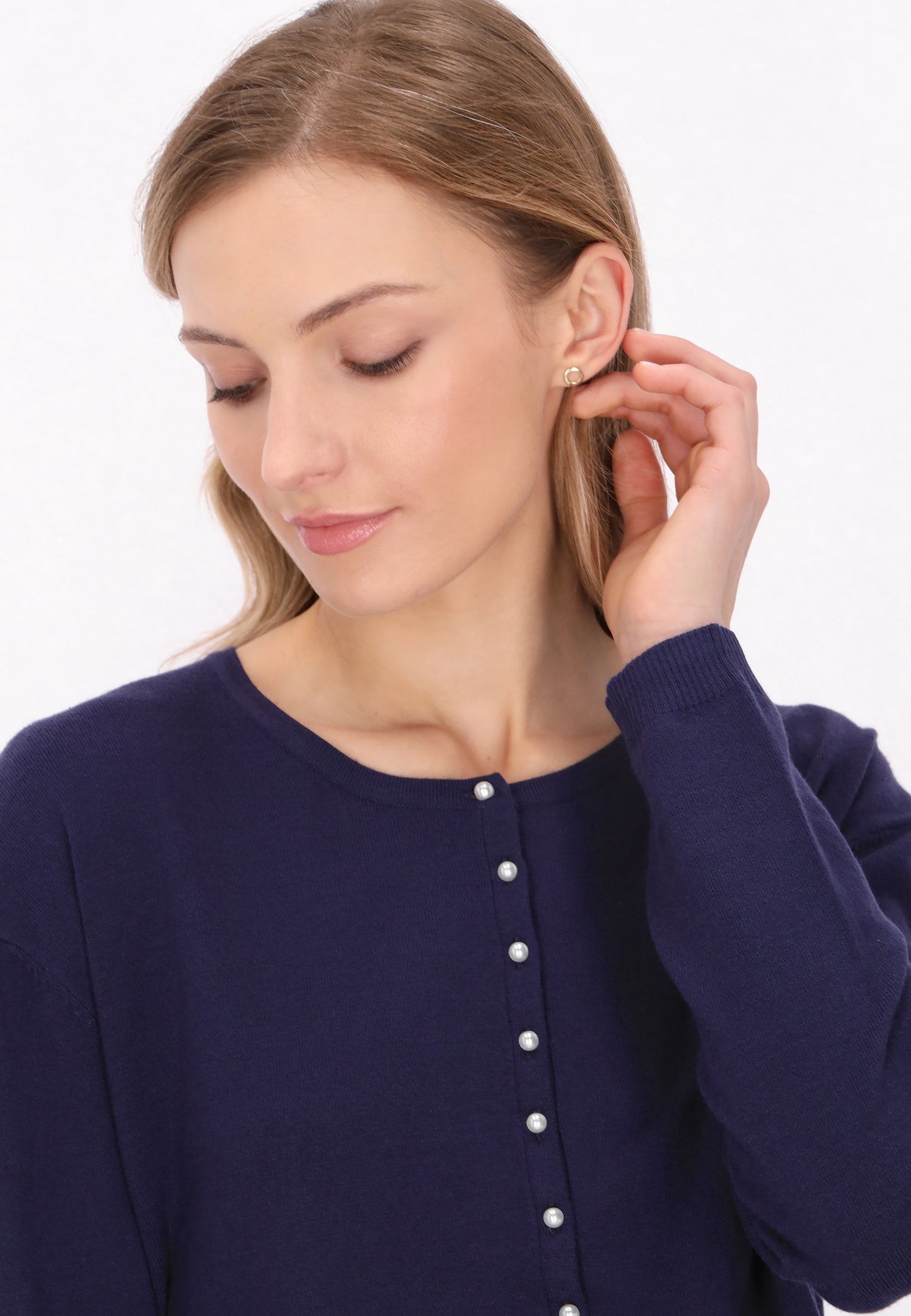 DreiMaster Klassik Damen Strickjacke