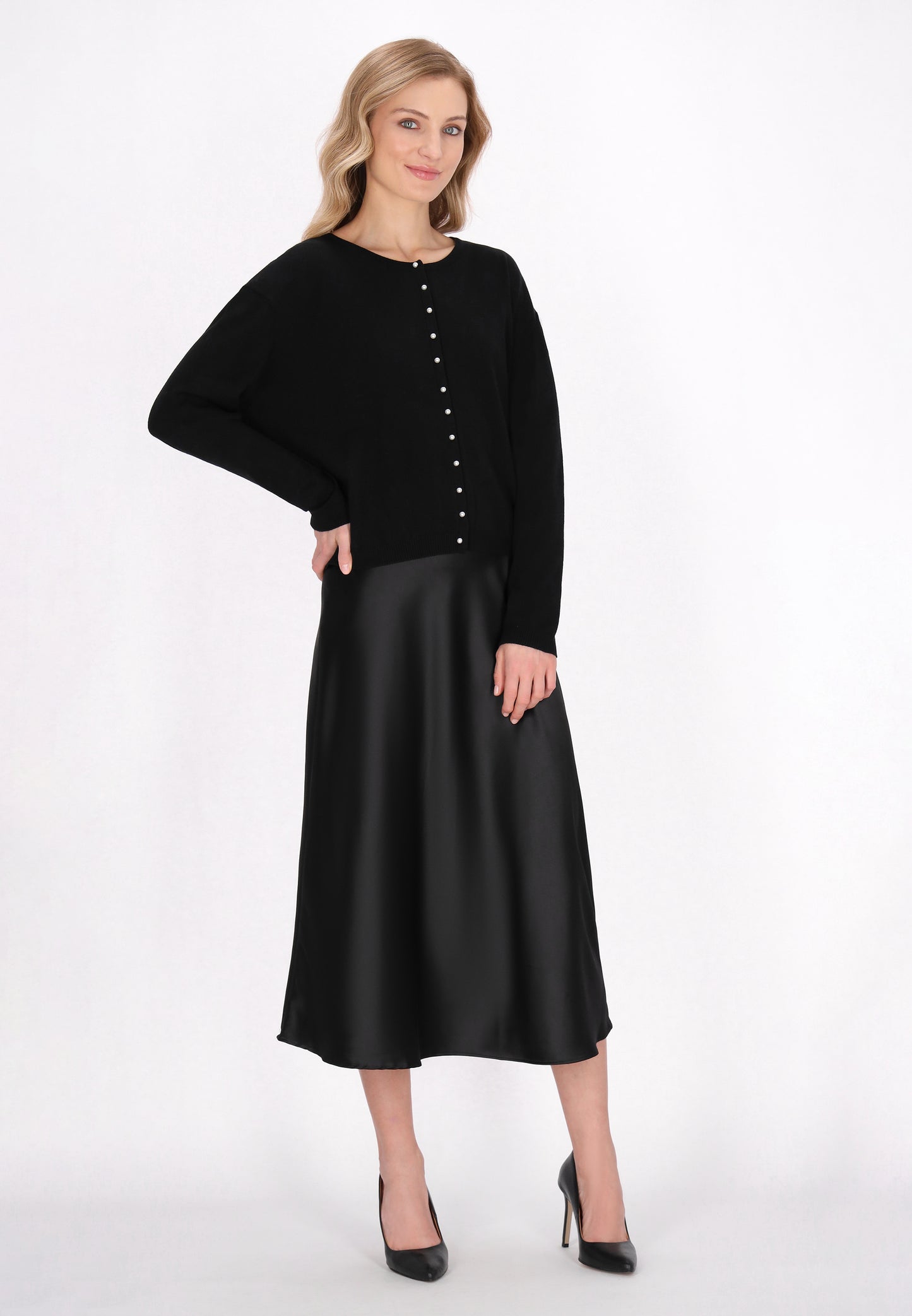 DreiMaster Klassik Damen Strickjacke