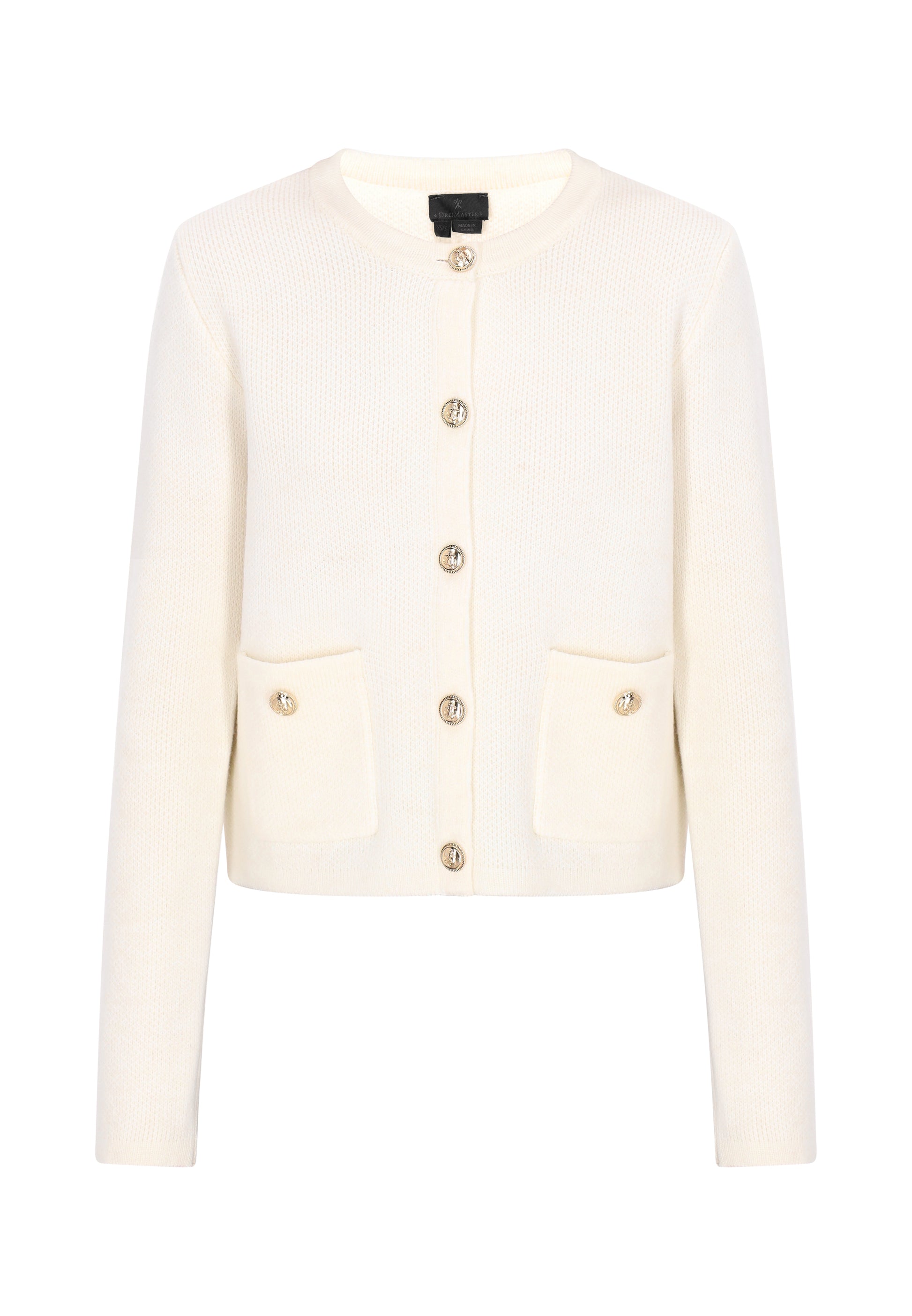 DreiMaster Klassik Damen Strickjacke