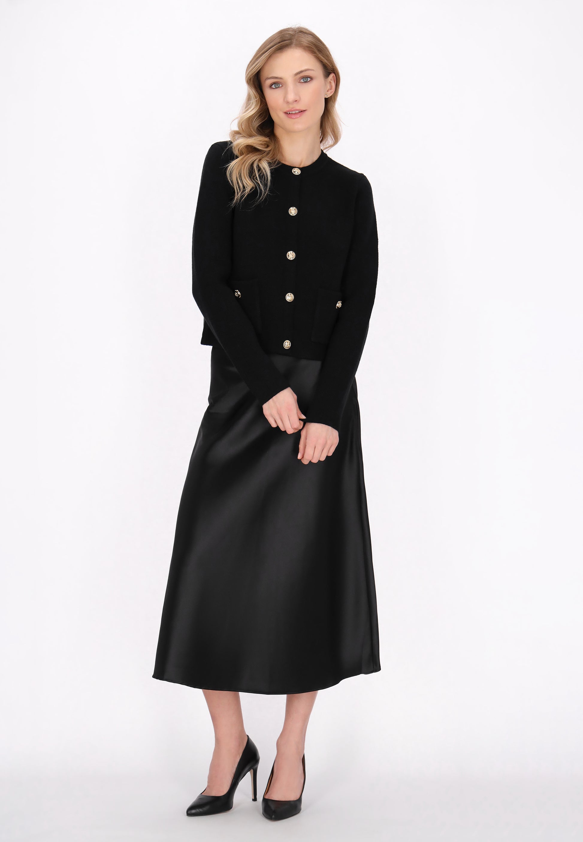 DreiMaster Klassik Damen Strickjacke