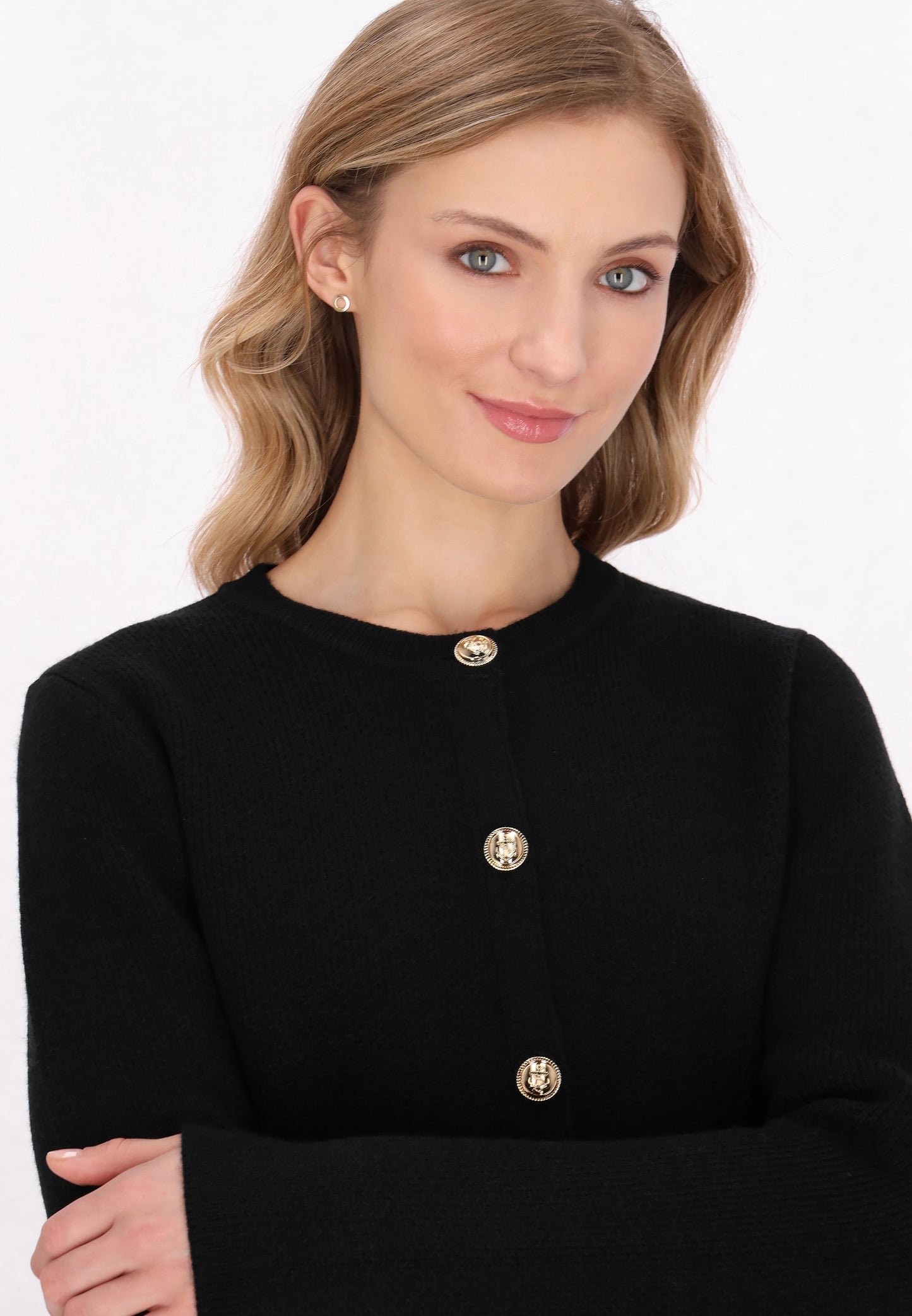 DreiMaster Klassik Damen Strickjacke
